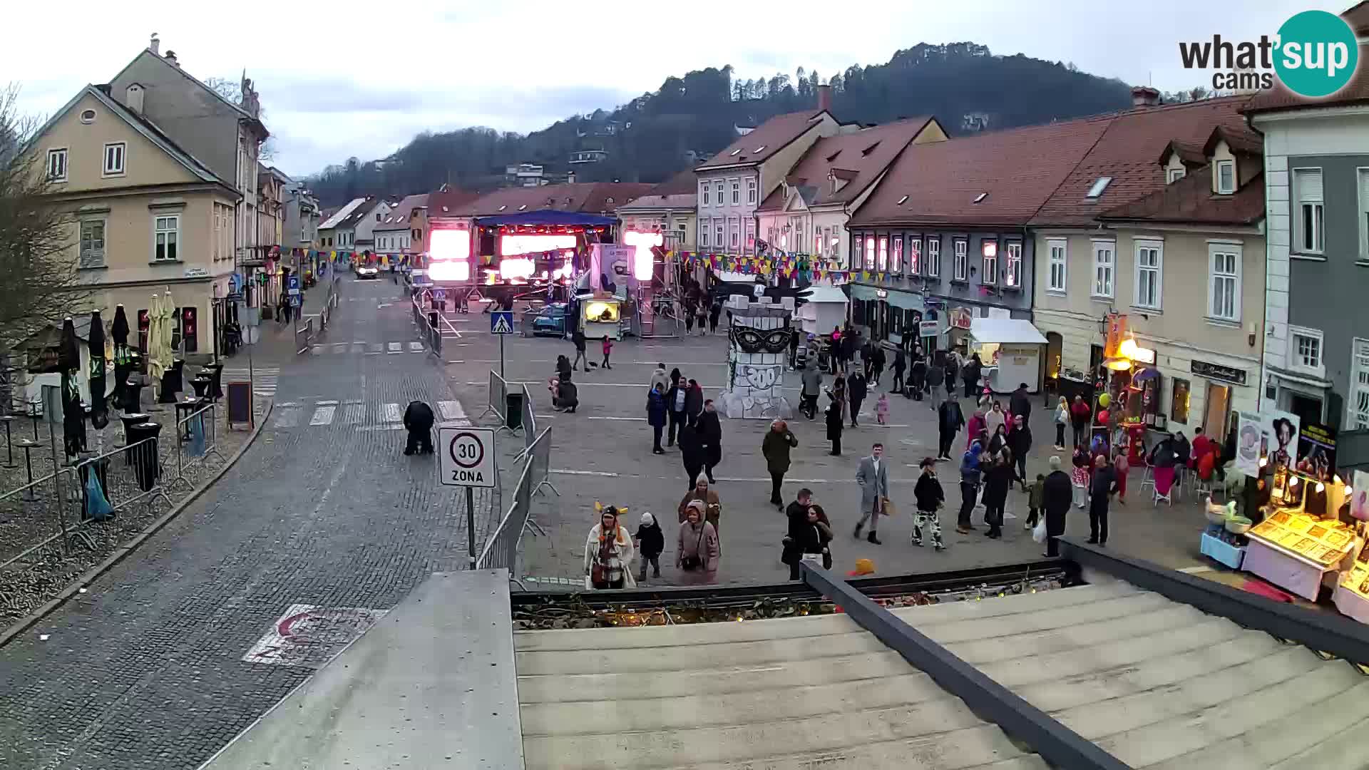 Samobor – Zentralen Platz von König Tomislav gewidmet