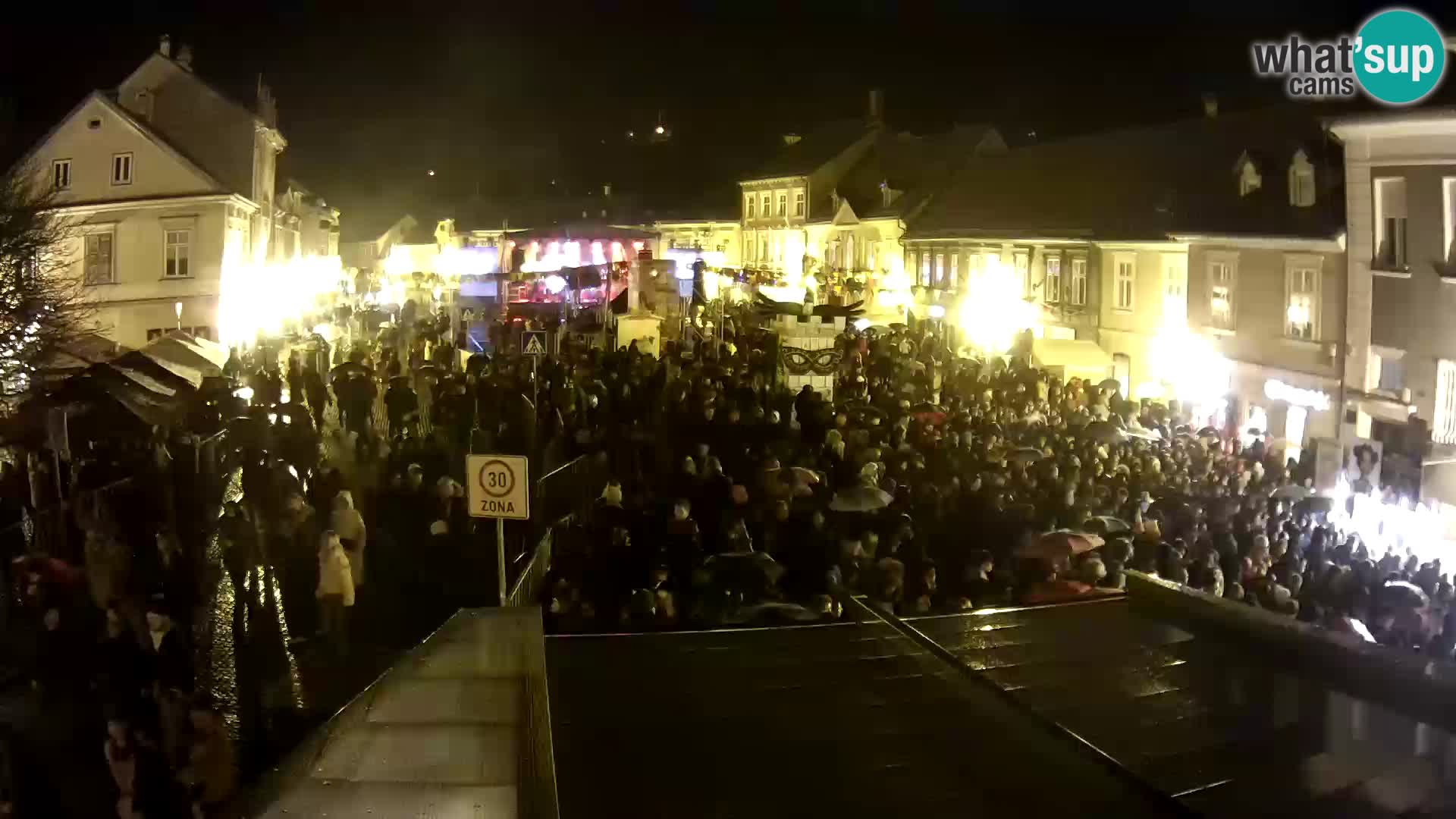 Samobor – Place centrale dédié au roi Tomislav