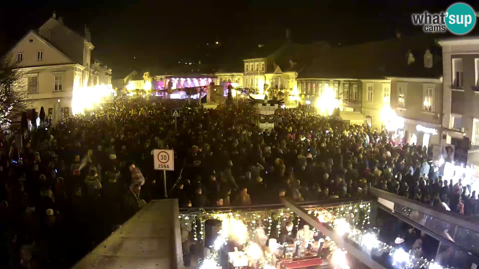 Samobor – Place centrale dédié au roi Tomislav
