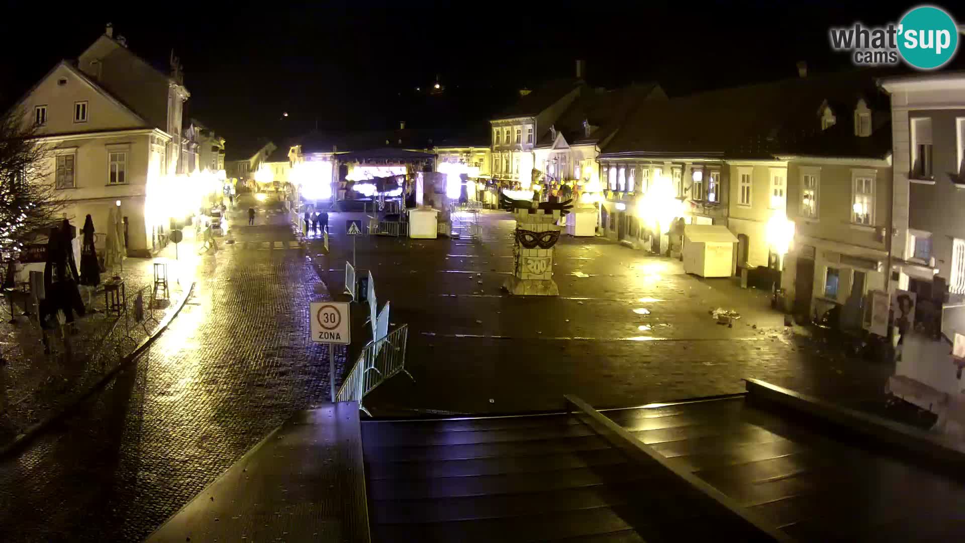 Samobor – Zentralen Platz von König Tomislav gewidmet