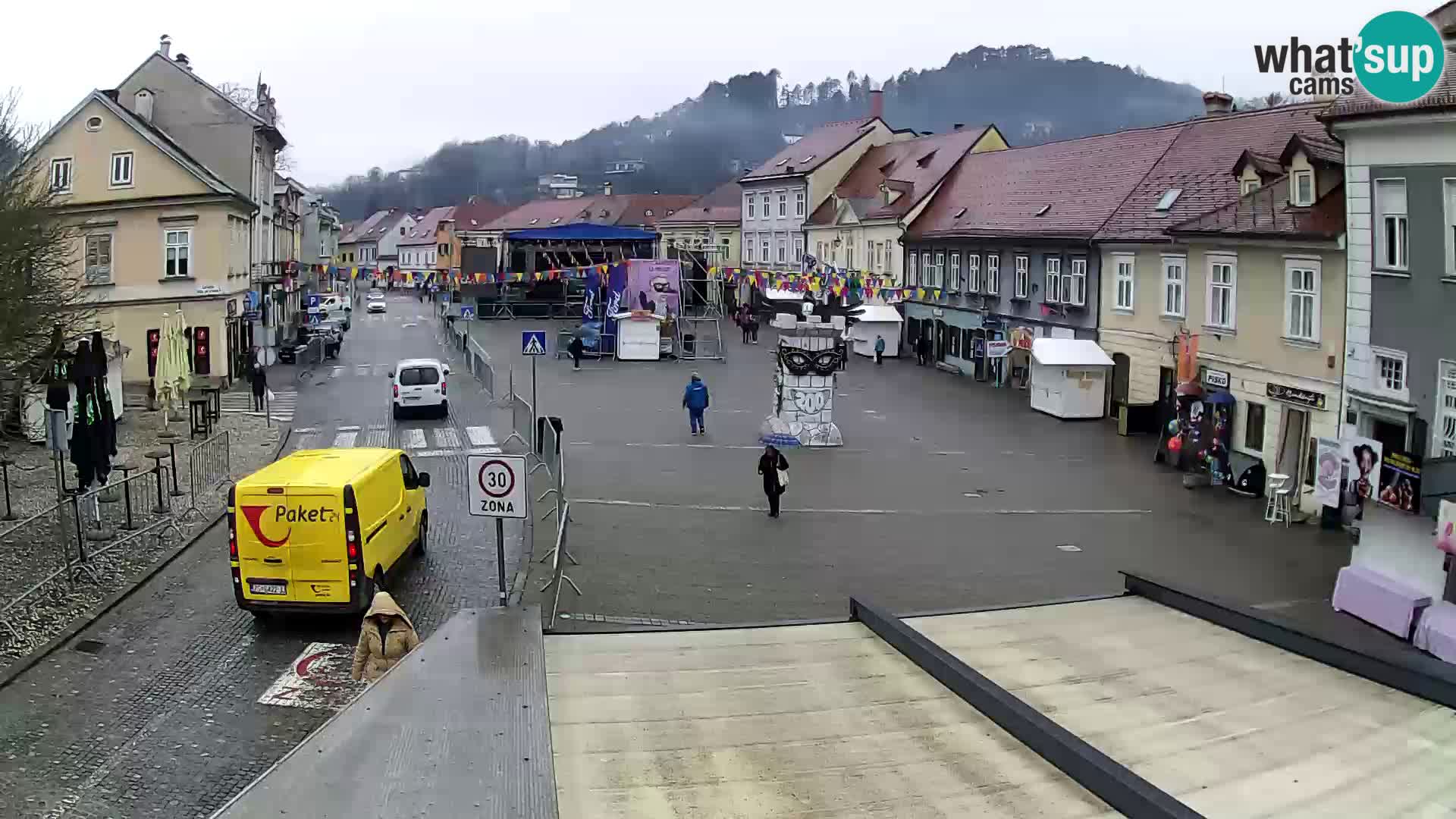 Samobor – Zentralen Platz von König Tomislav gewidmet