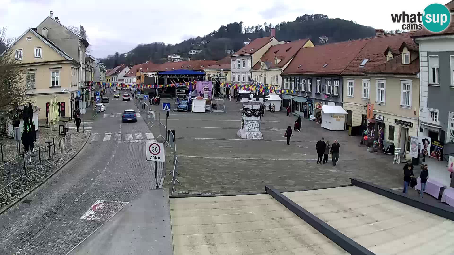 Samobor – Zentralen Platz von König Tomislav gewidmet