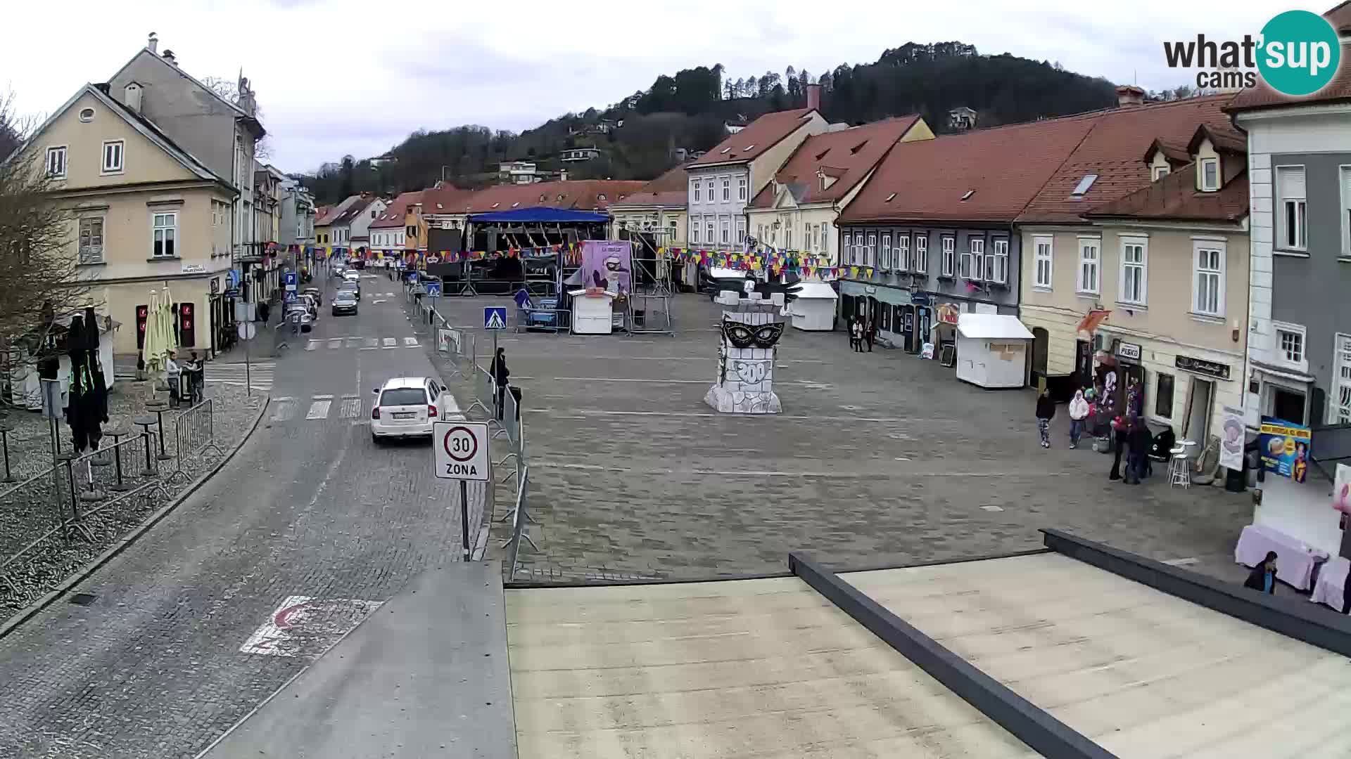 Samobor – Zentralen Platz von König Tomislav gewidmet