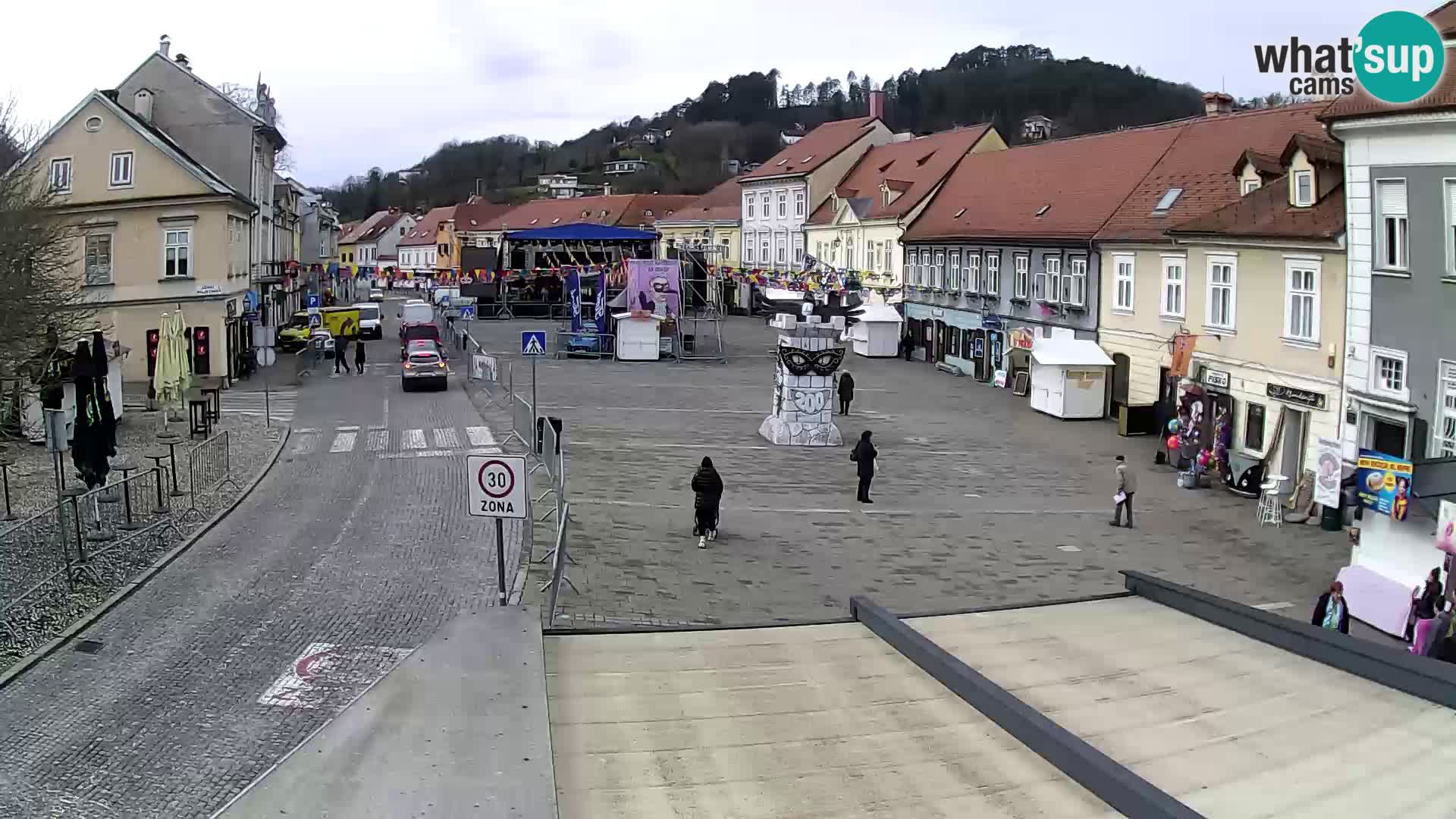 Samobor – Plaza central dedicado al rey Tomislav