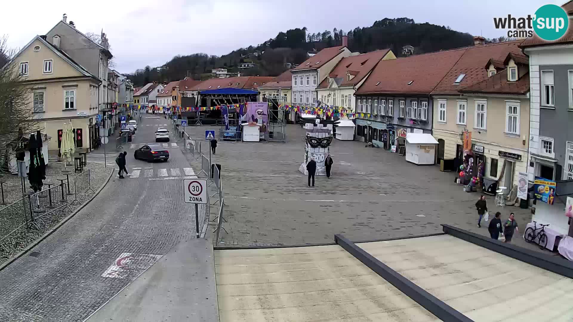 Samobor – Zentralen Platz von König Tomislav gewidmet