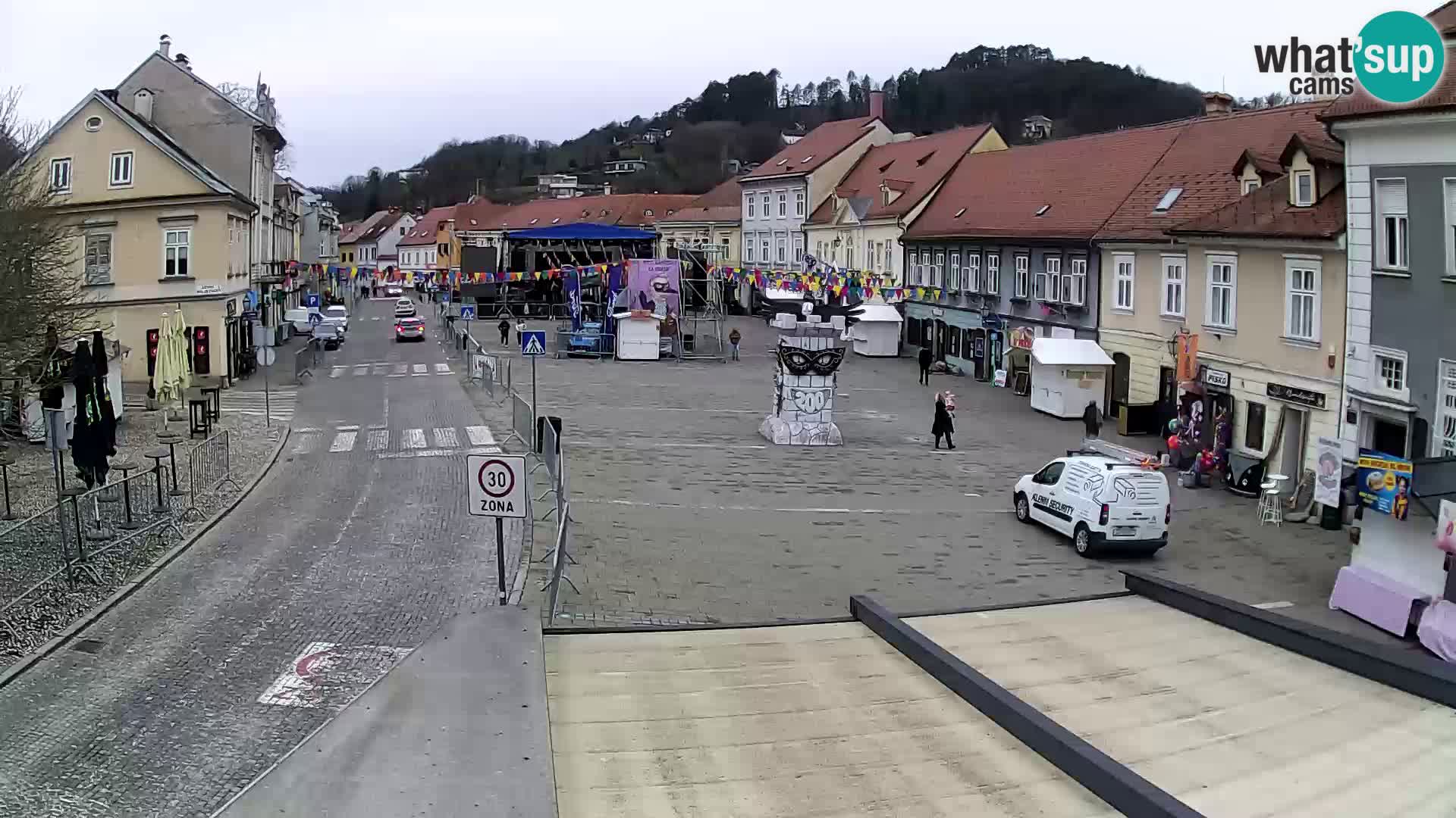 Samobor – Piazza centrale dedicata a re Tomislav