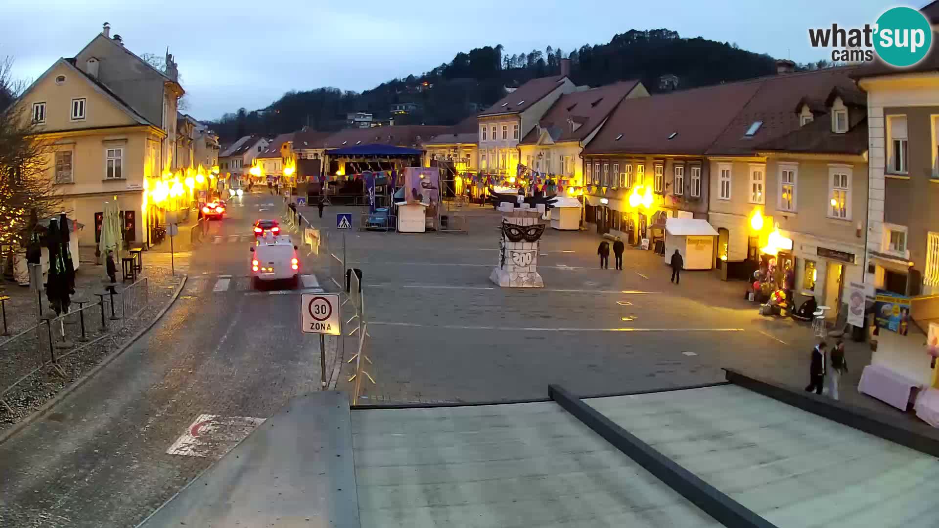 Samobor – Piazza centrale dedicata a re Tomislav