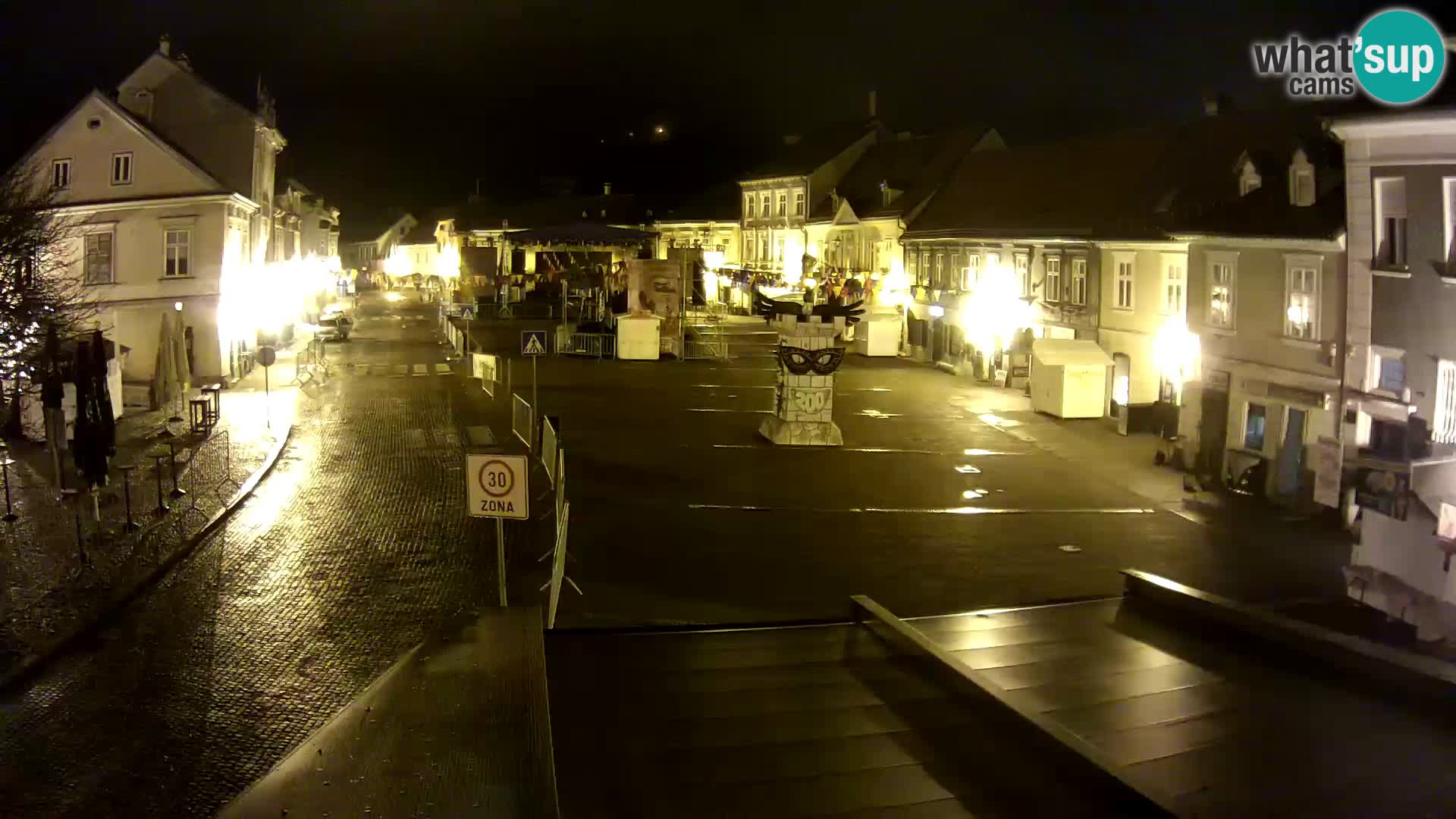 Samobor – Zentralen Platz von König Tomislav gewidmet