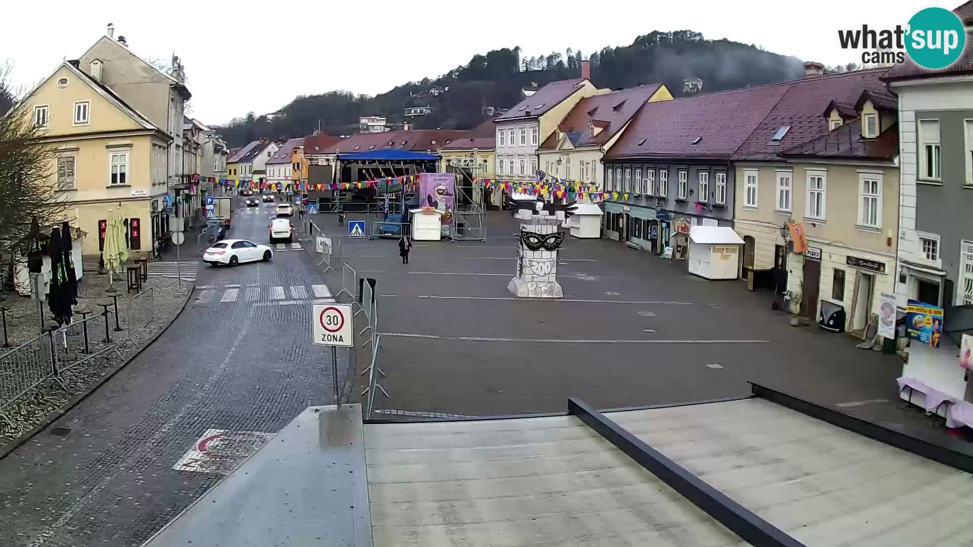 Samobor – Zentralen Platz von König Tomislav gewidmet