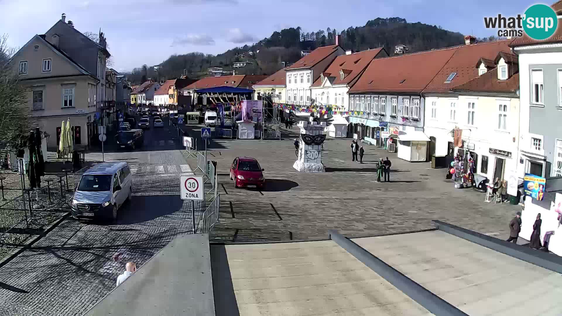 Samobor – Main square dedicated to King Tomislav