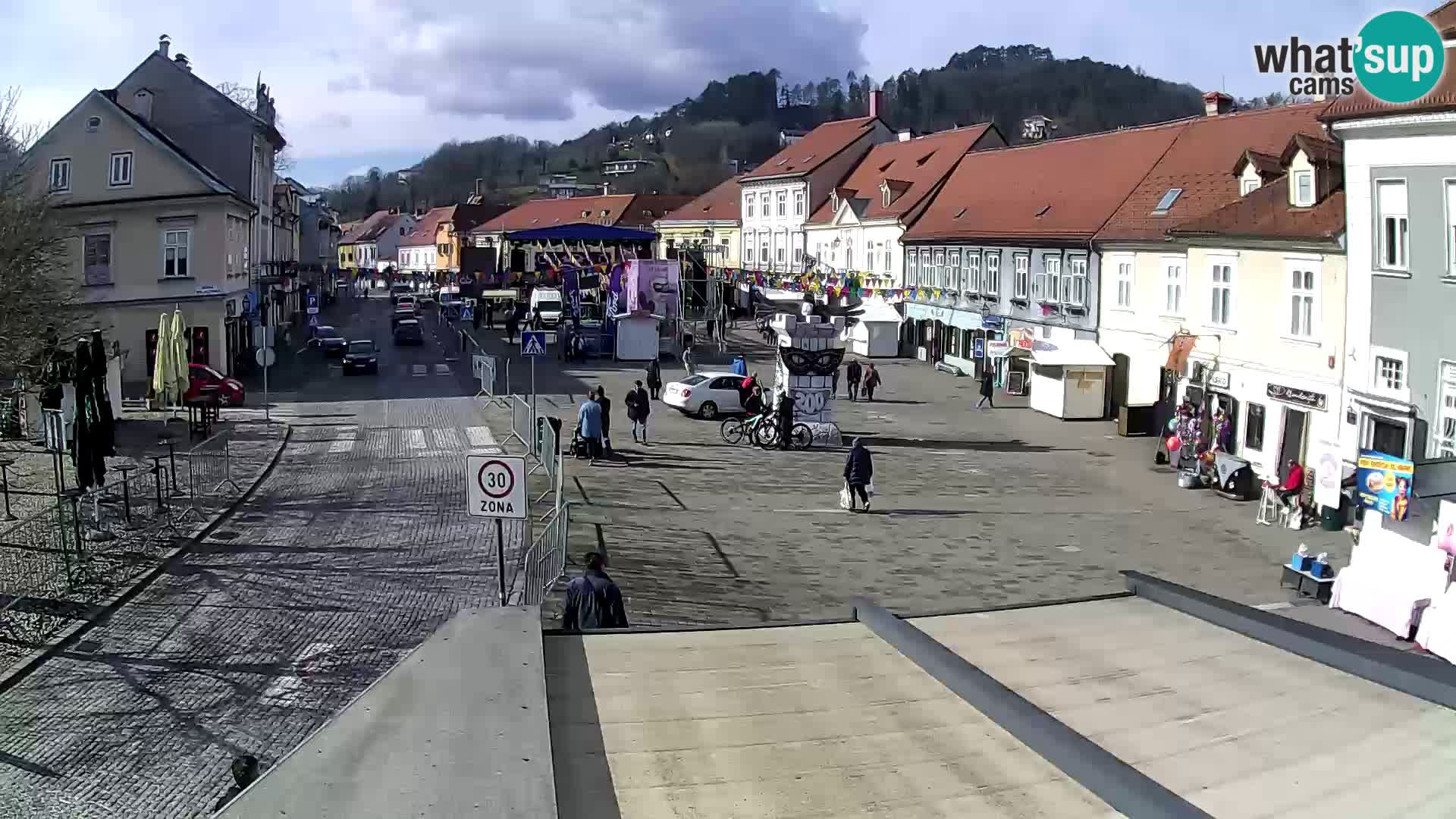 Samobor – Zentralen Platz von König Tomislav gewidmet