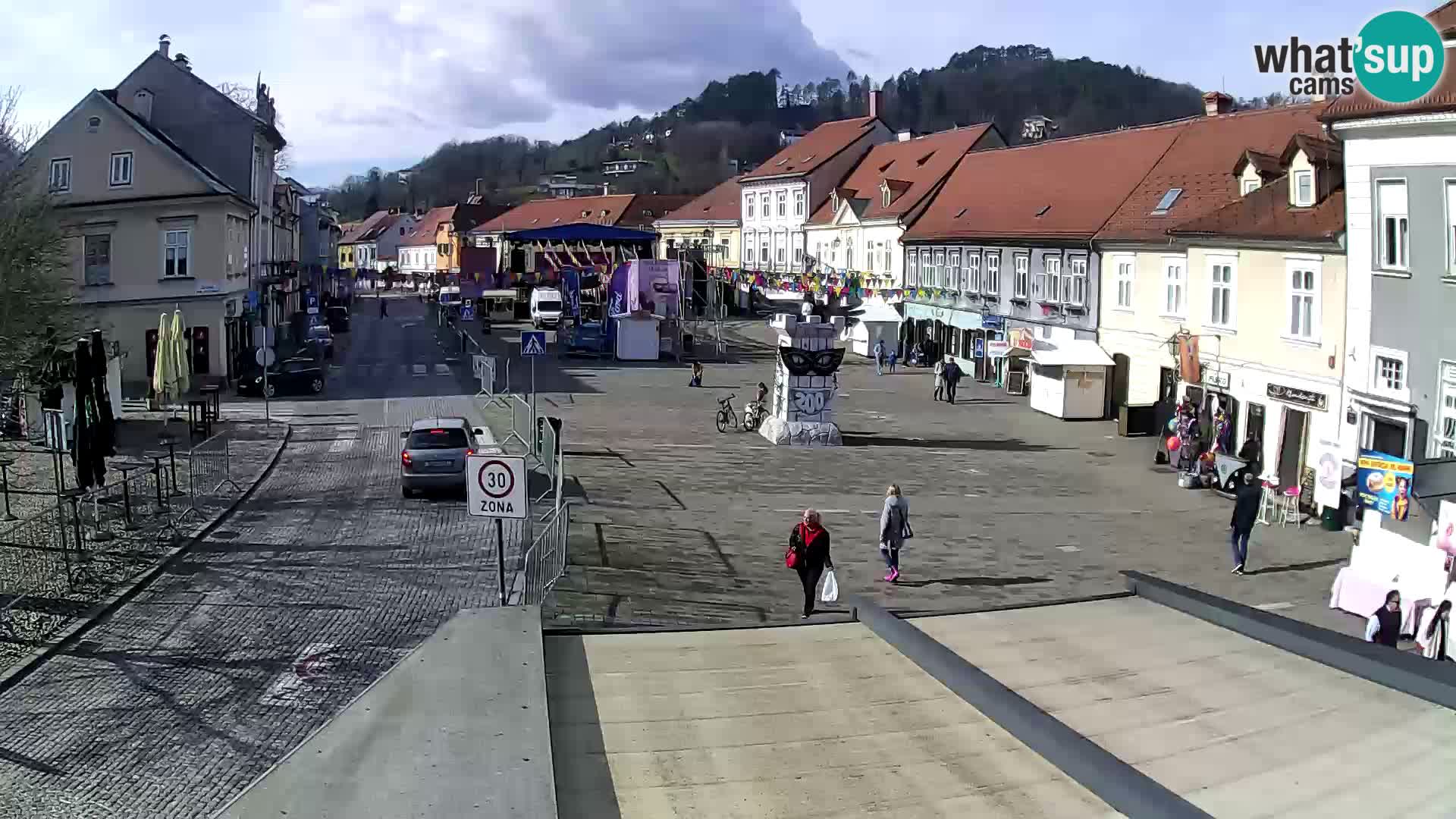 Samobor – Zentralen Platz von König Tomislav gewidmet