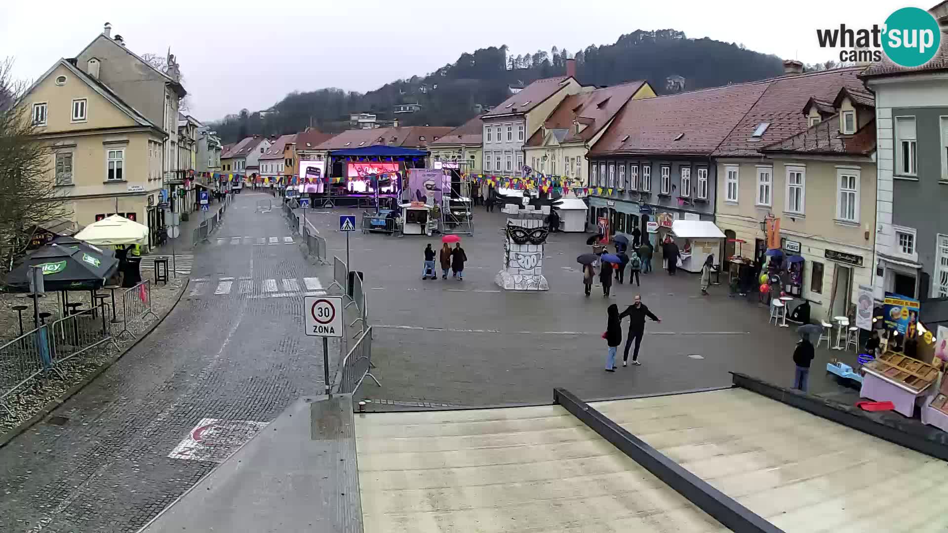 Samobor – Piazza centrale dedicata a re Tomislav