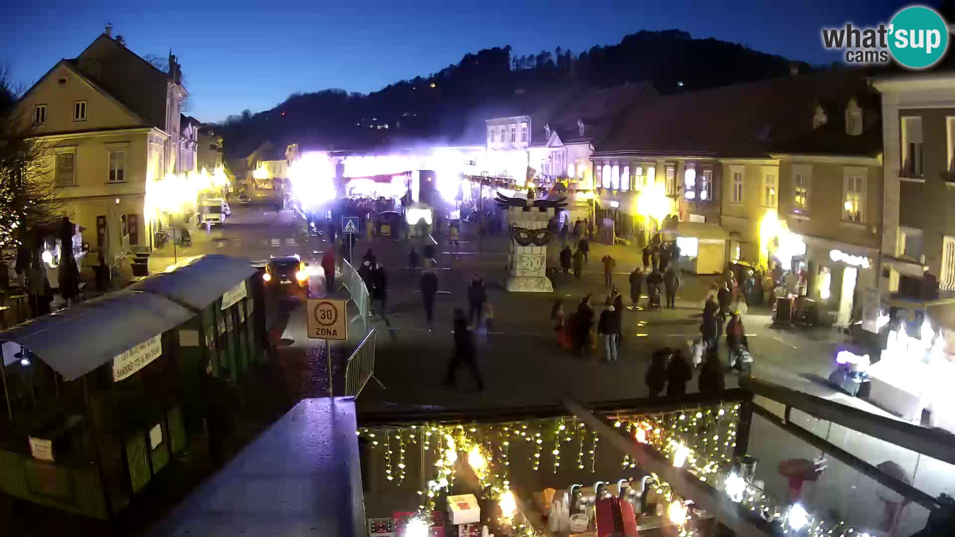 Samobor – Piazza centrale dedicata a re Tomislav