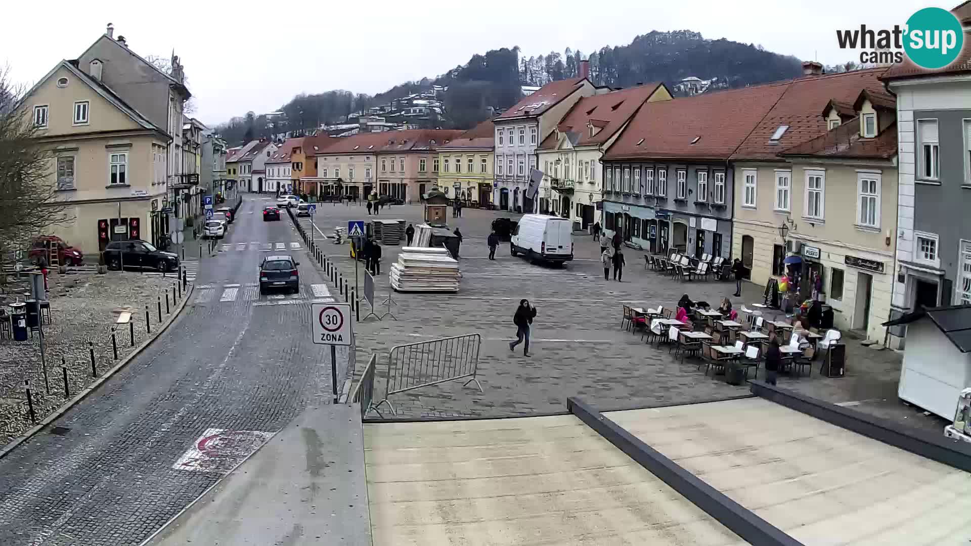 Samobor – Piazza centrale dedicata a re Tomislav