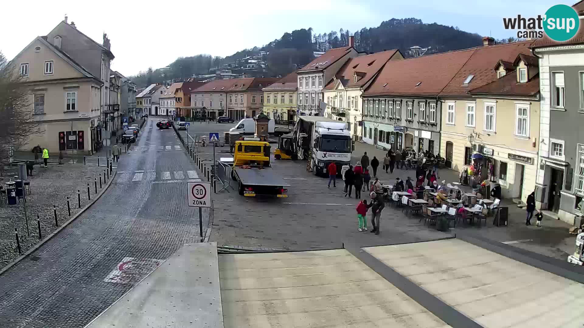 Samobor – Piazza centrale dedicata a re Tomislav
