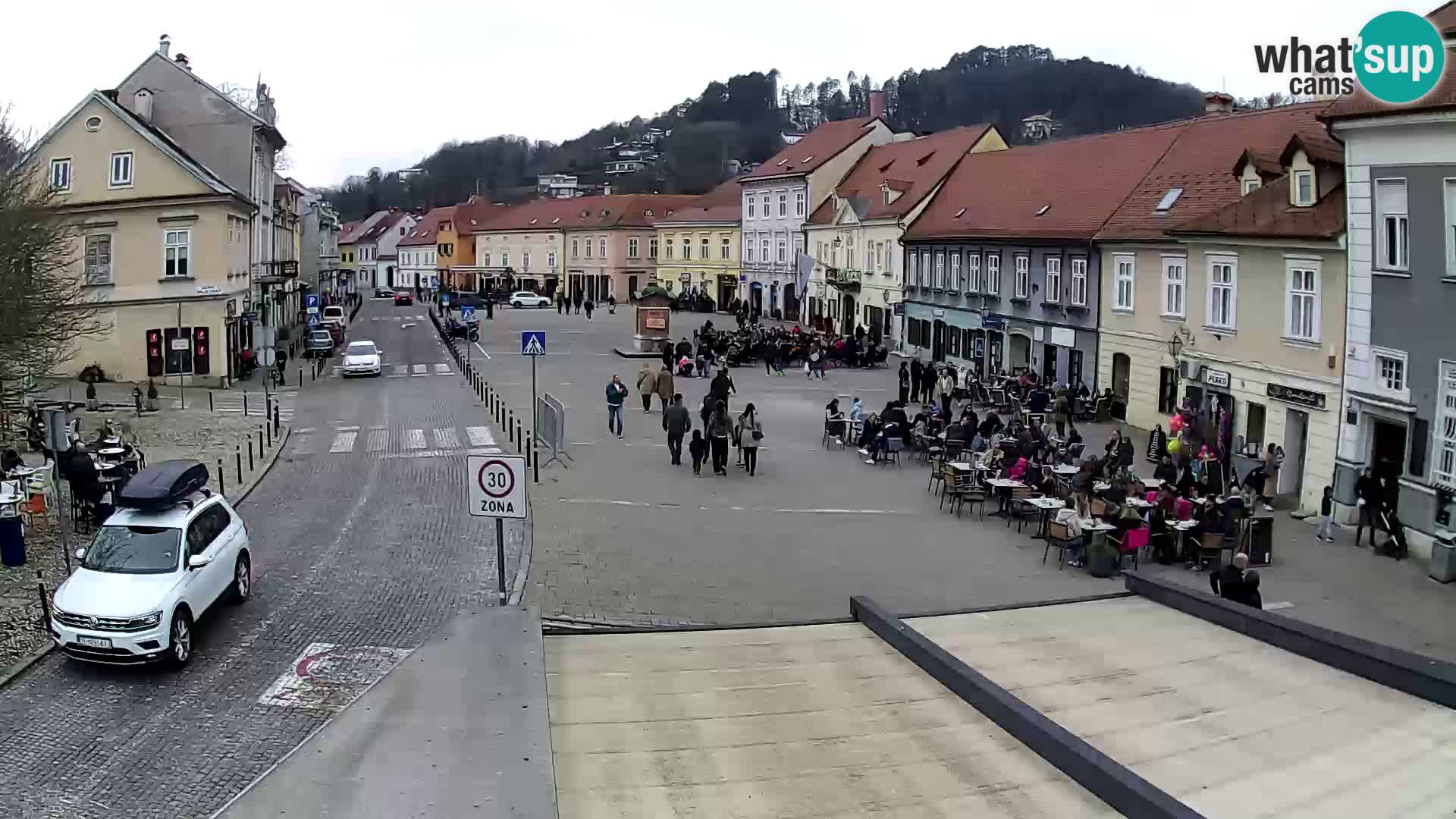 Samobor – Zentralen Platz von König Tomislav gewidmet