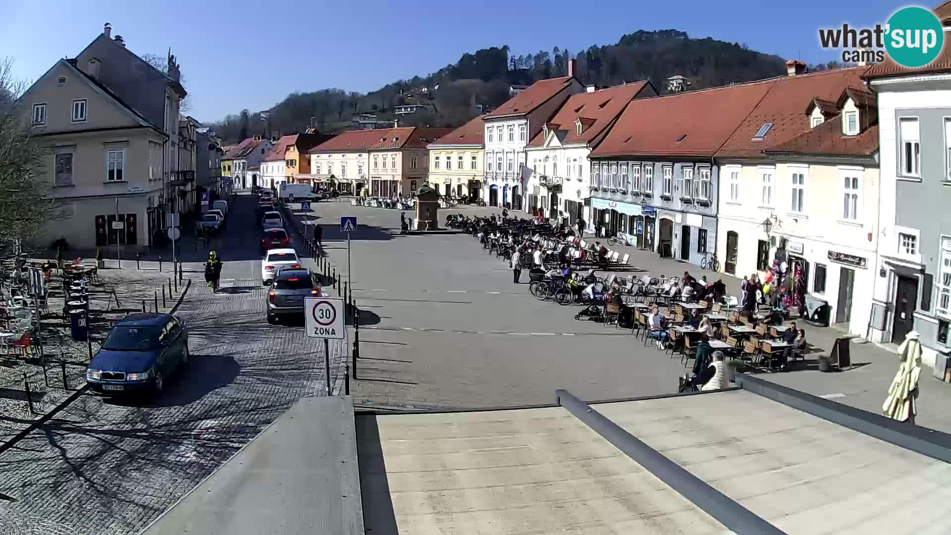 Samobor – Zentralen Platz von König Tomislav gewidmet