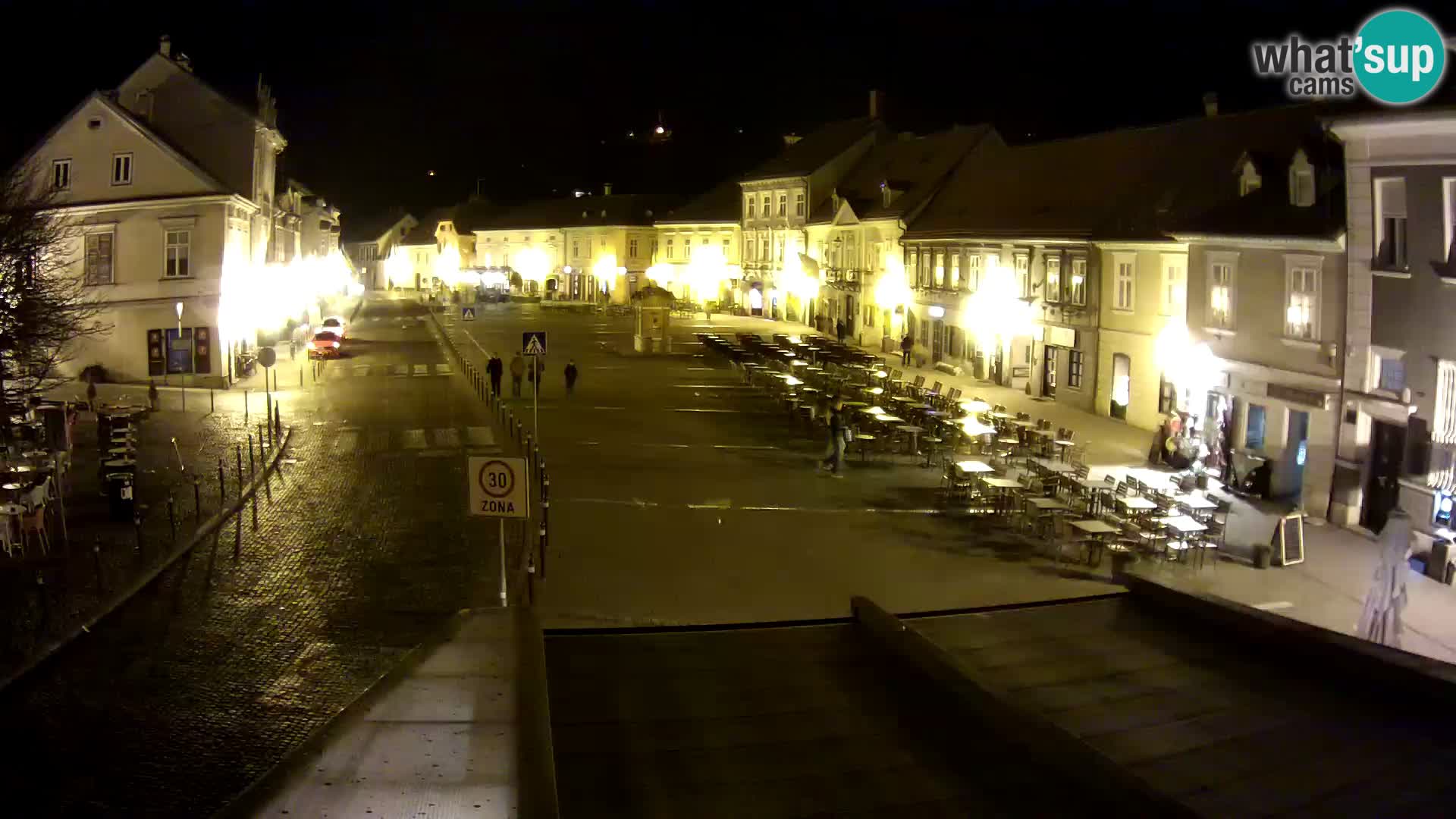Samobor – Place centrale dédié au roi Tomislav