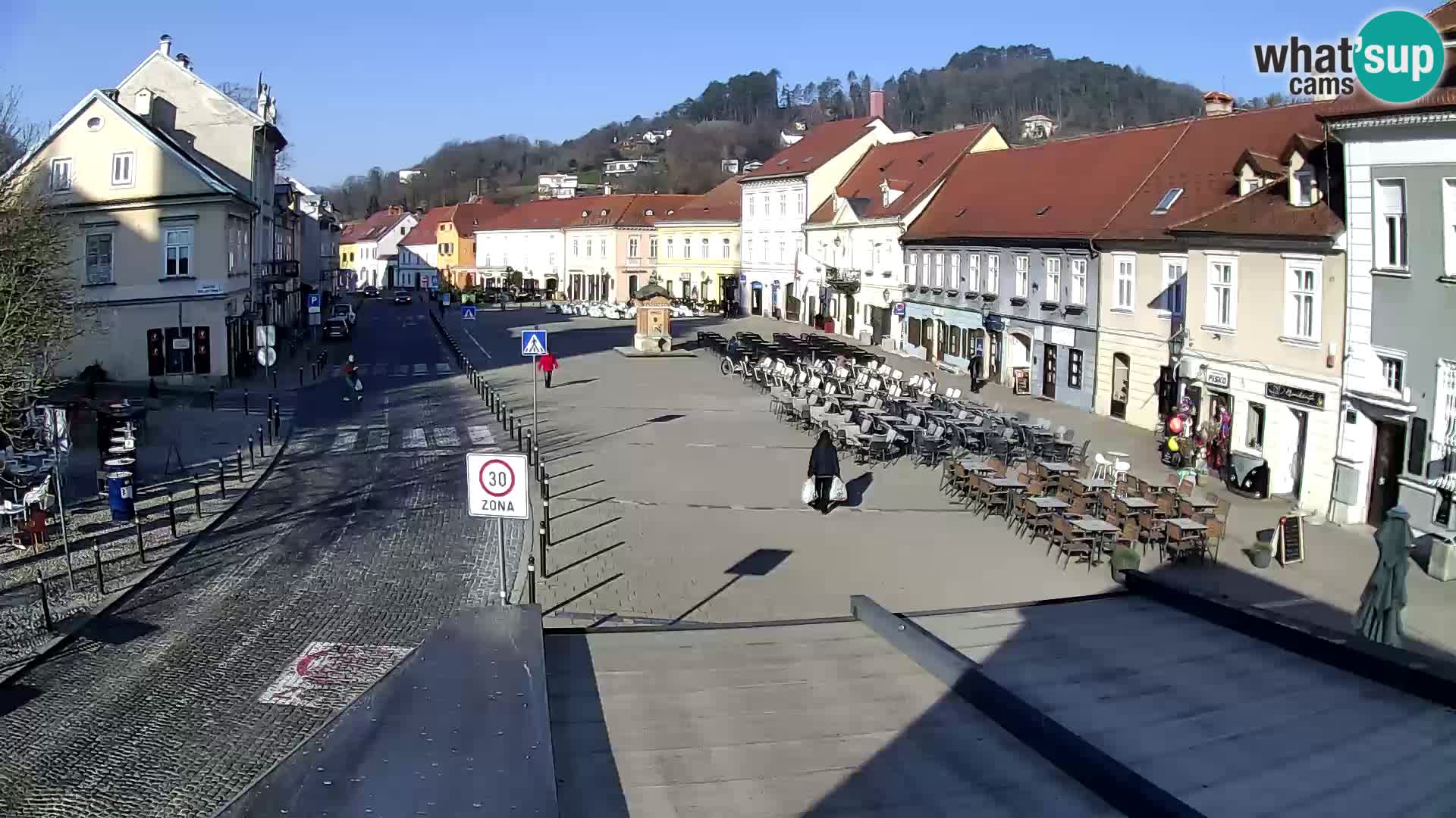 Samobor – Piazza centrale dedicata a re Tomislav