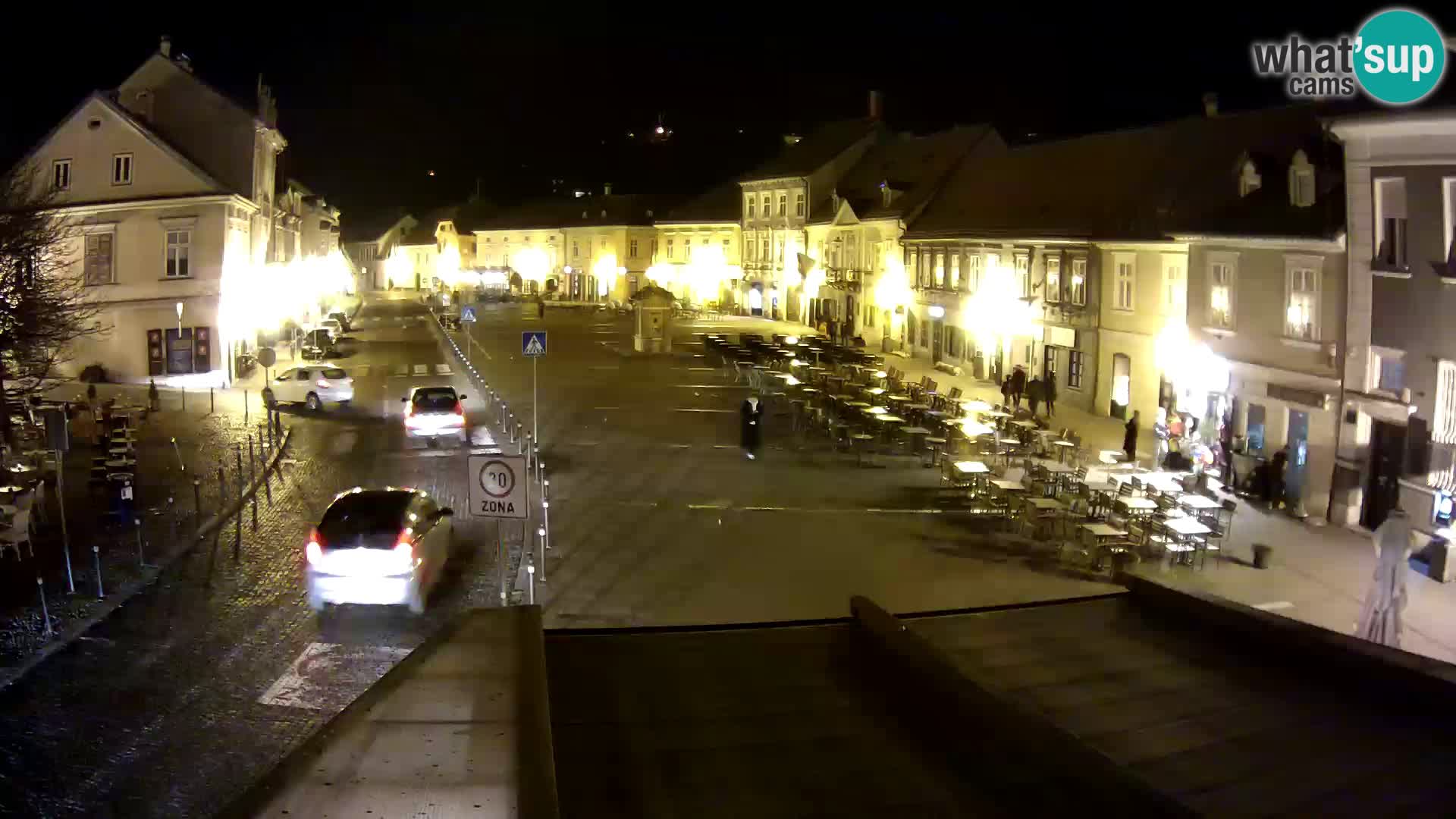 Samobor – Place centrale dédié au roi Tomislav