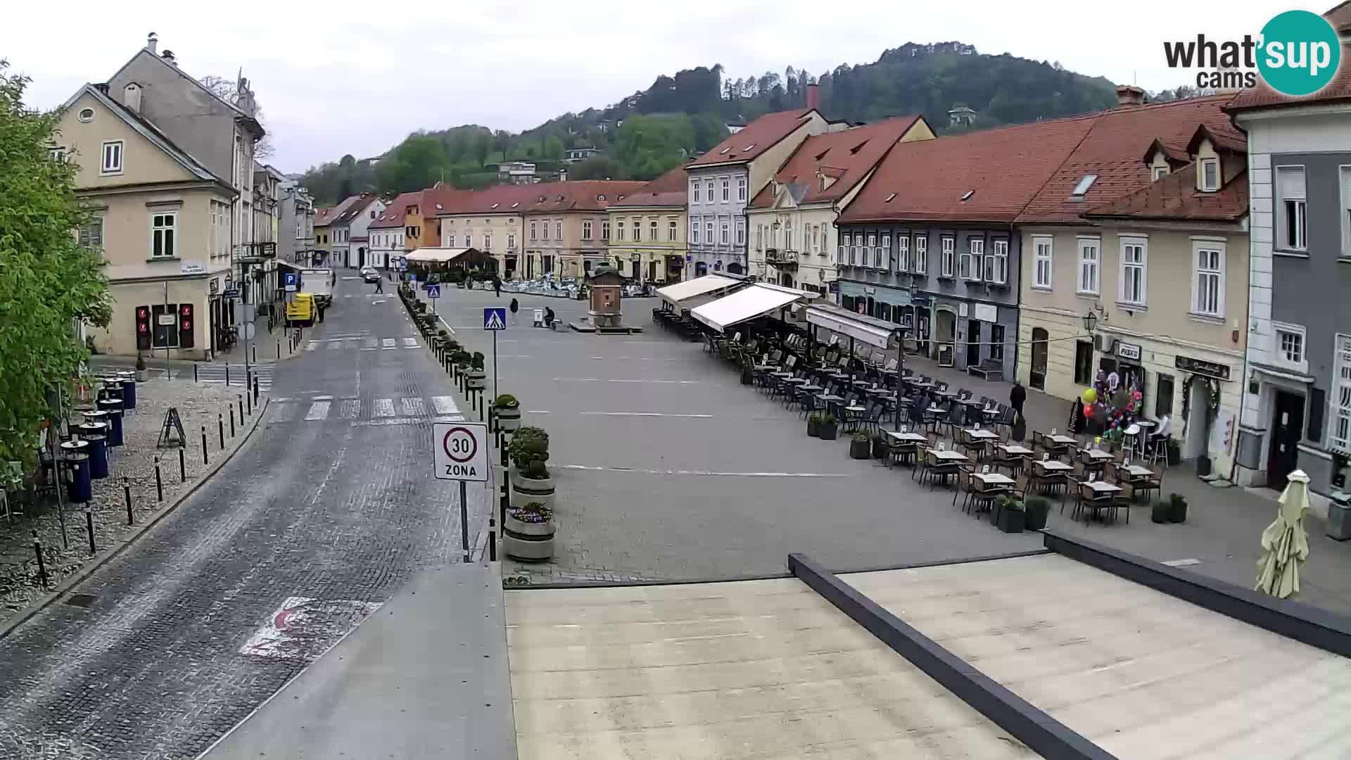 Samobor – Plaza central dedicado al rey Tomislav