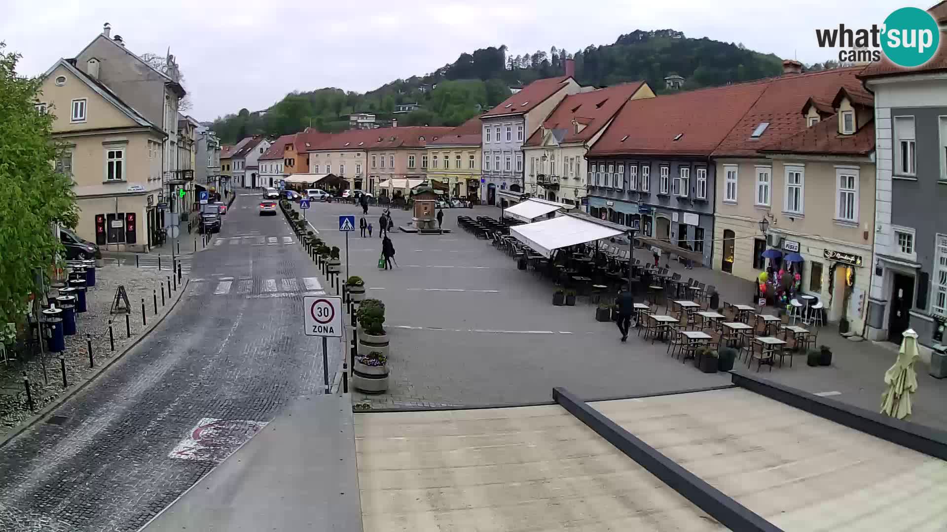 Samobor – Plaza central dedicado al rey Tomislav