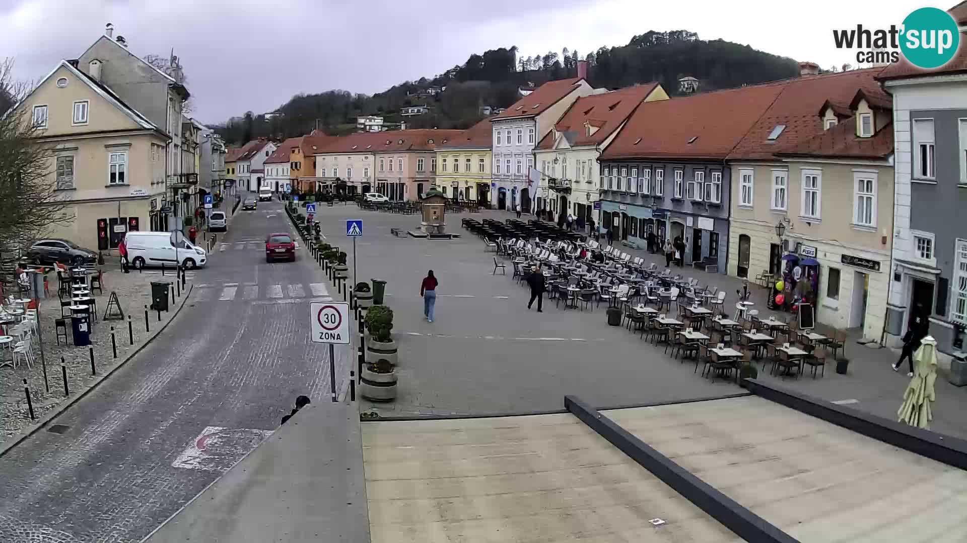 Samobor – Plaza central dedicado al rey Tomislav