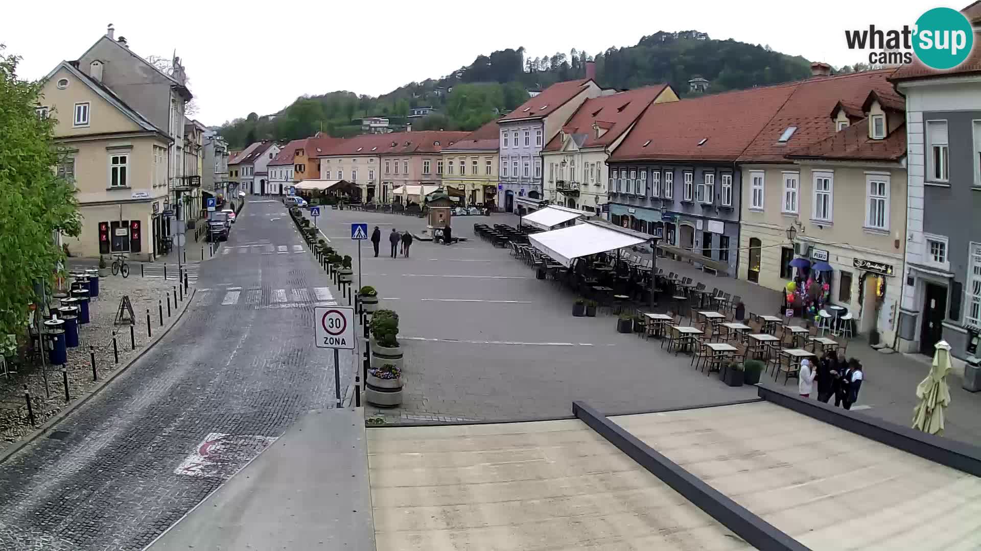 Samobor – Piazza centrale dedicata a re Tomislav