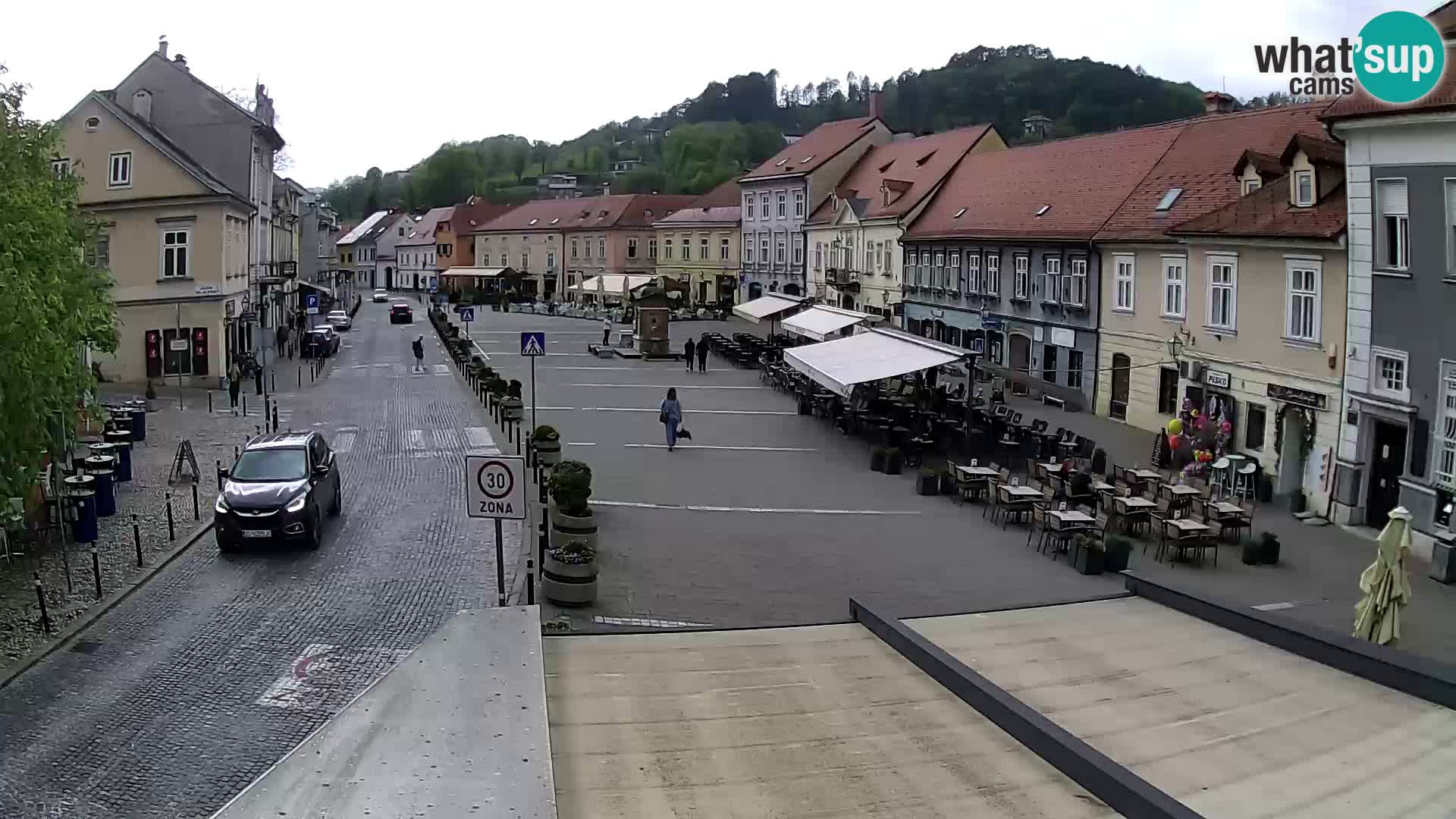 Samobor – Plaza central dedicado al rey Tomislav