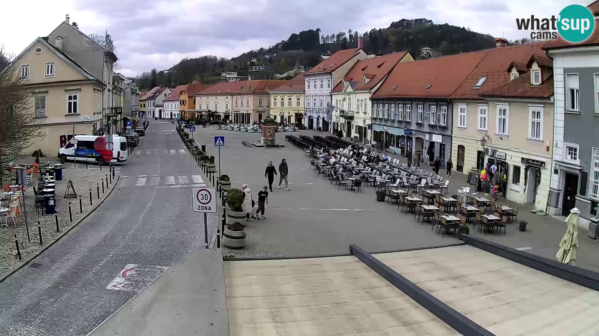 Samobor – Piazza centrale dedicata a re Tomislav