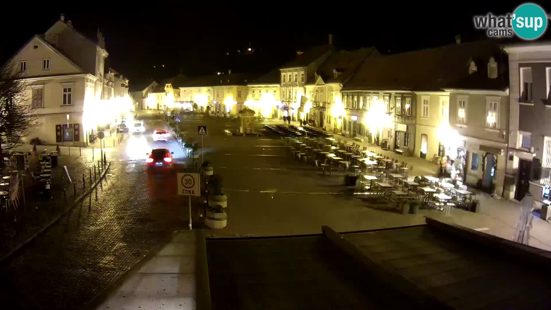 Samobor – Place centrale dédié au roi Tomislav