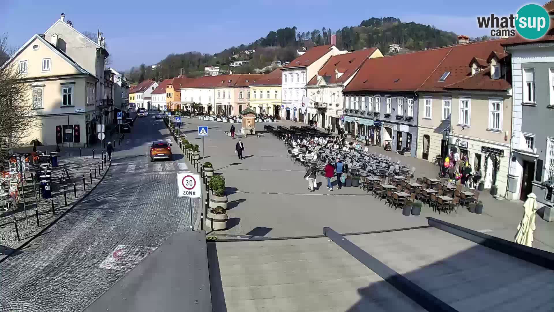 Samobor – Plaza central dedicado al rey Tomislav