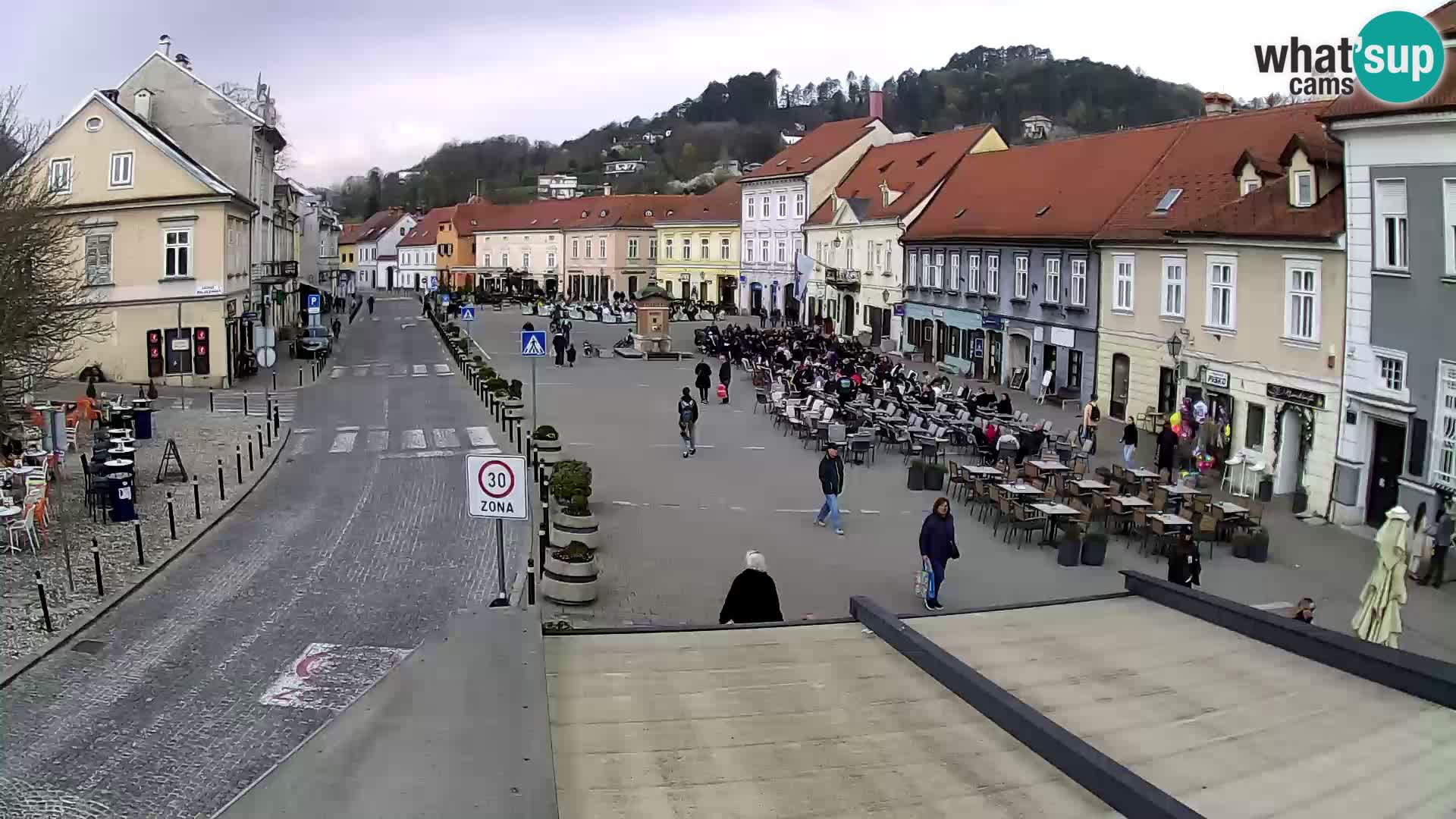 Samobor – Plaza central dedicado al rey Tomislav