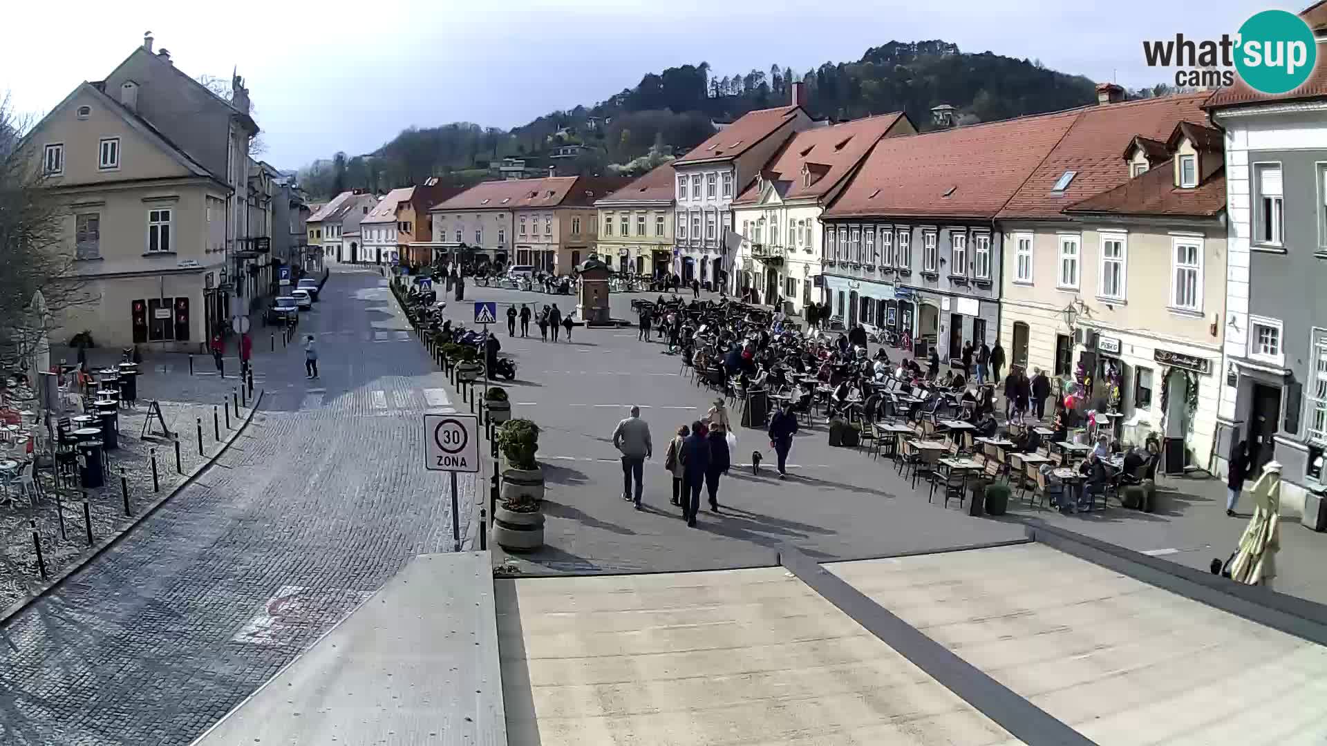 Samobor – Plaza central dedicado al rey Tomislav