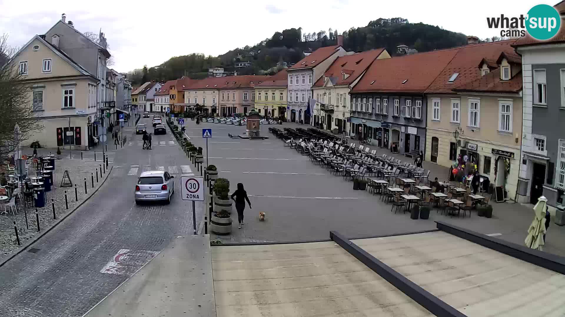 Samobor – Plaza central dedicado al rey Tomislav