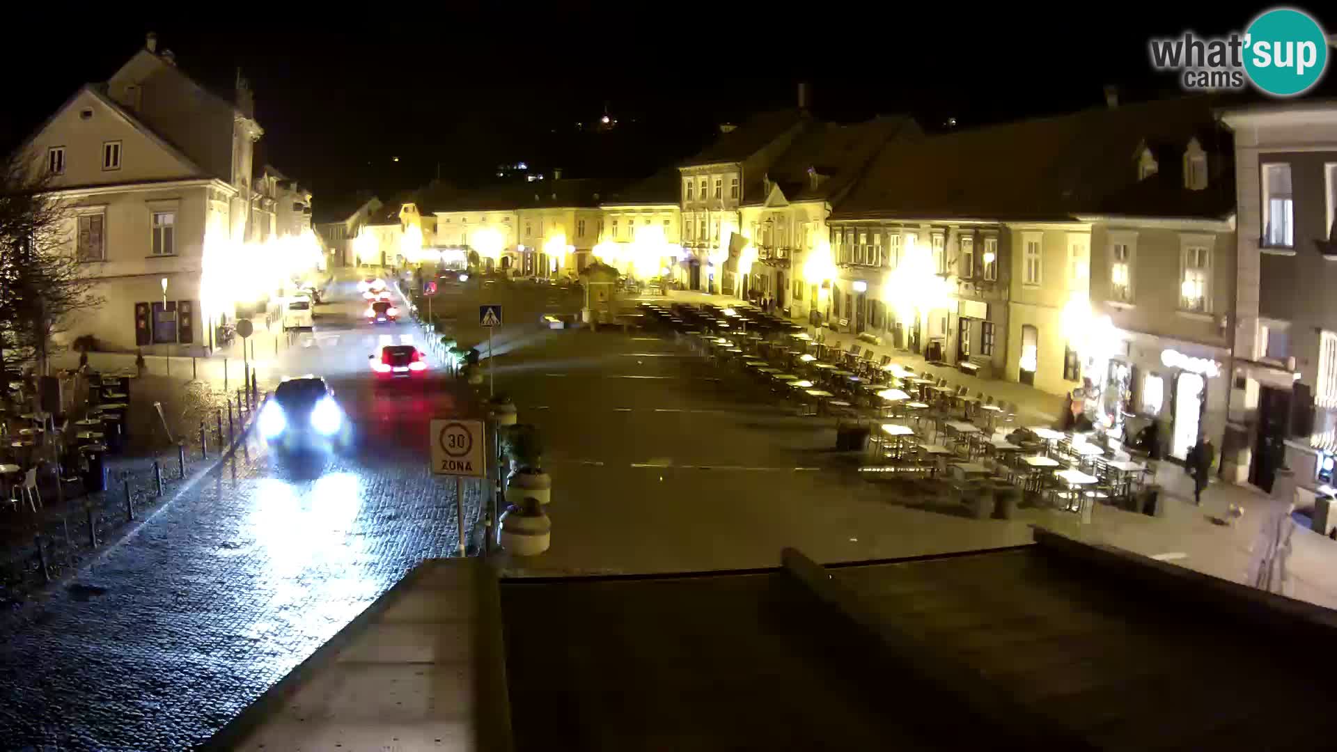 Samobor – Place centrale dédié au roi Tomislav