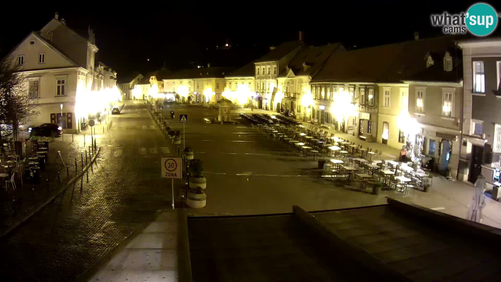 Samobor – Place centrale dédié au roi Tomislav
