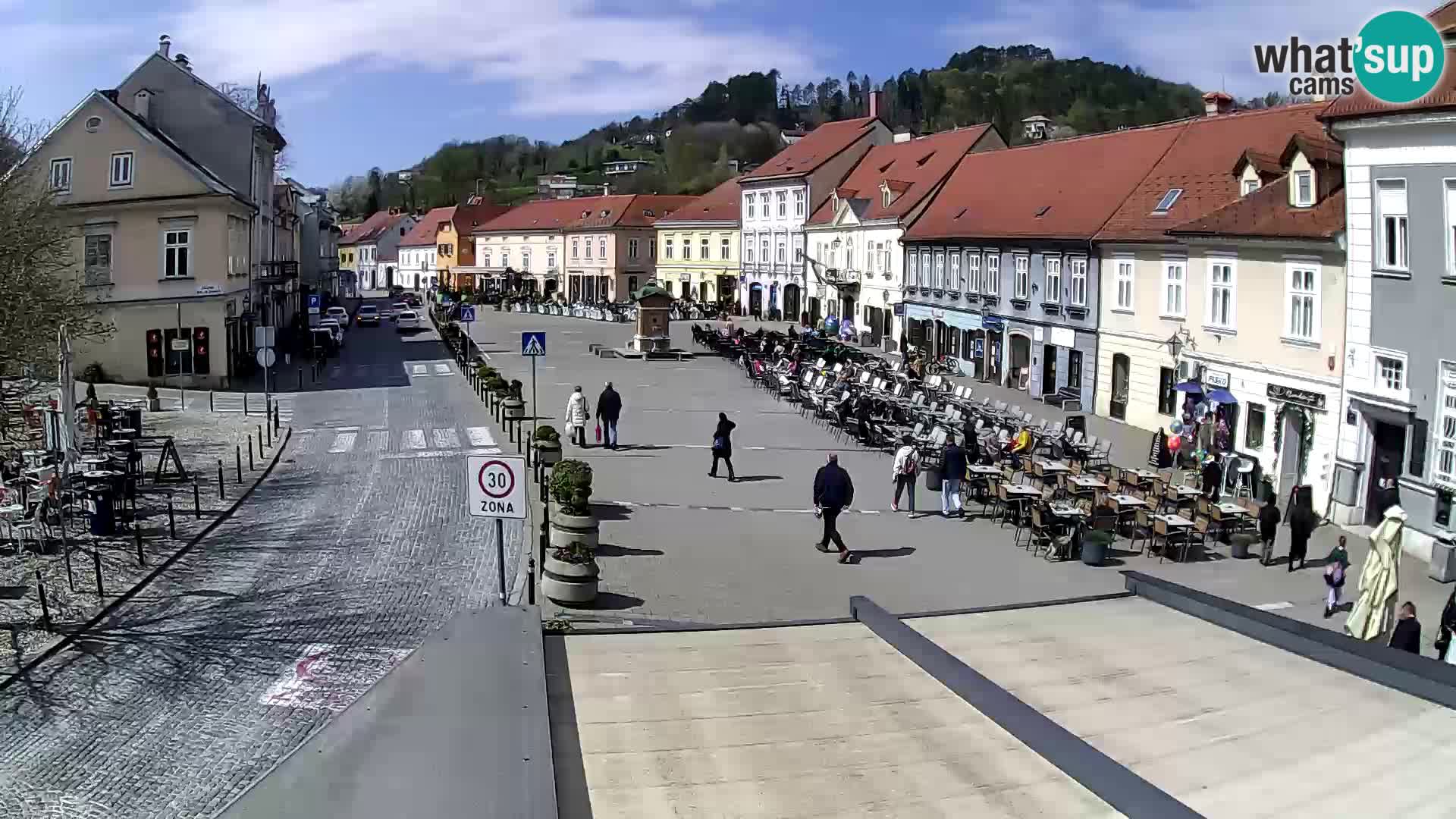 Samobor – Plaza central dedicado al rey Tomislav