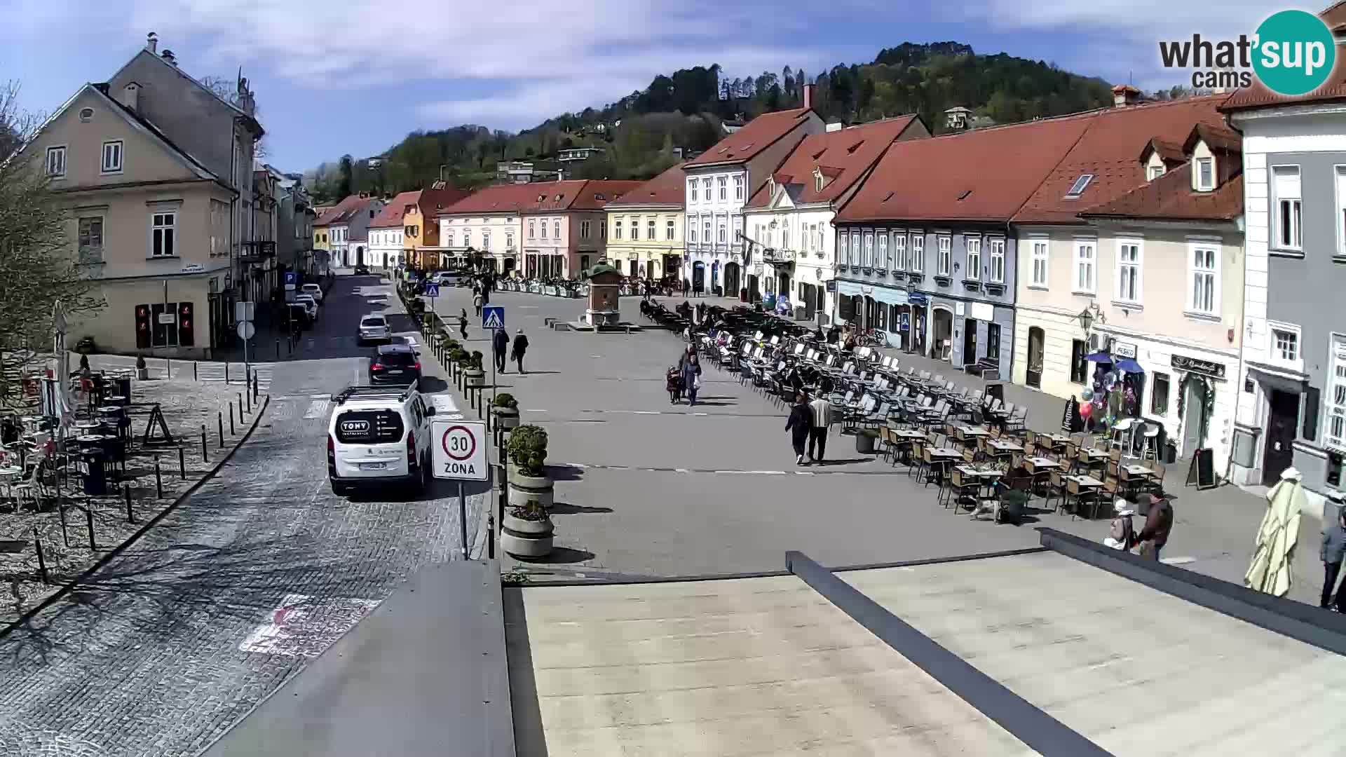 Samobor – Zentralen Platz von König Tomislav gewidmet