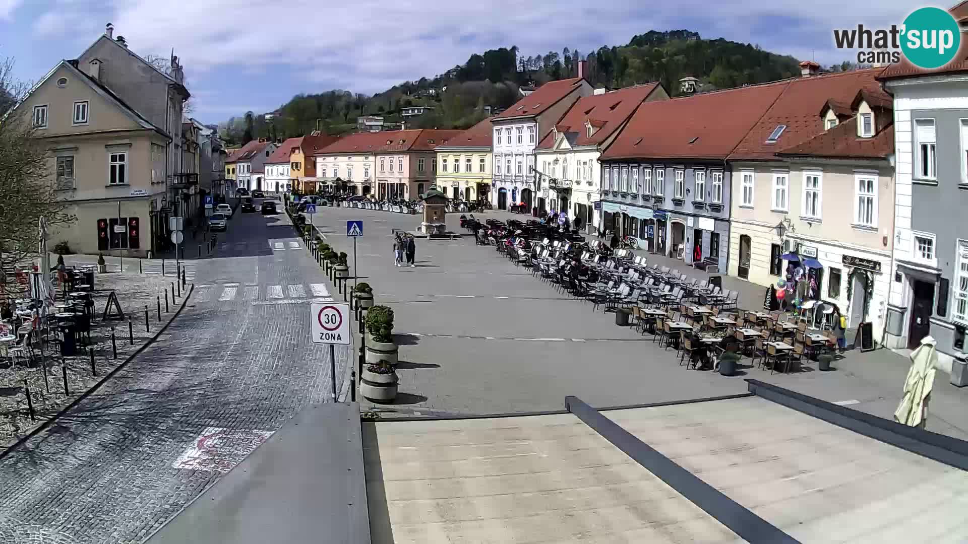 Samobor – Plaza central dedicado al rey Tomislav