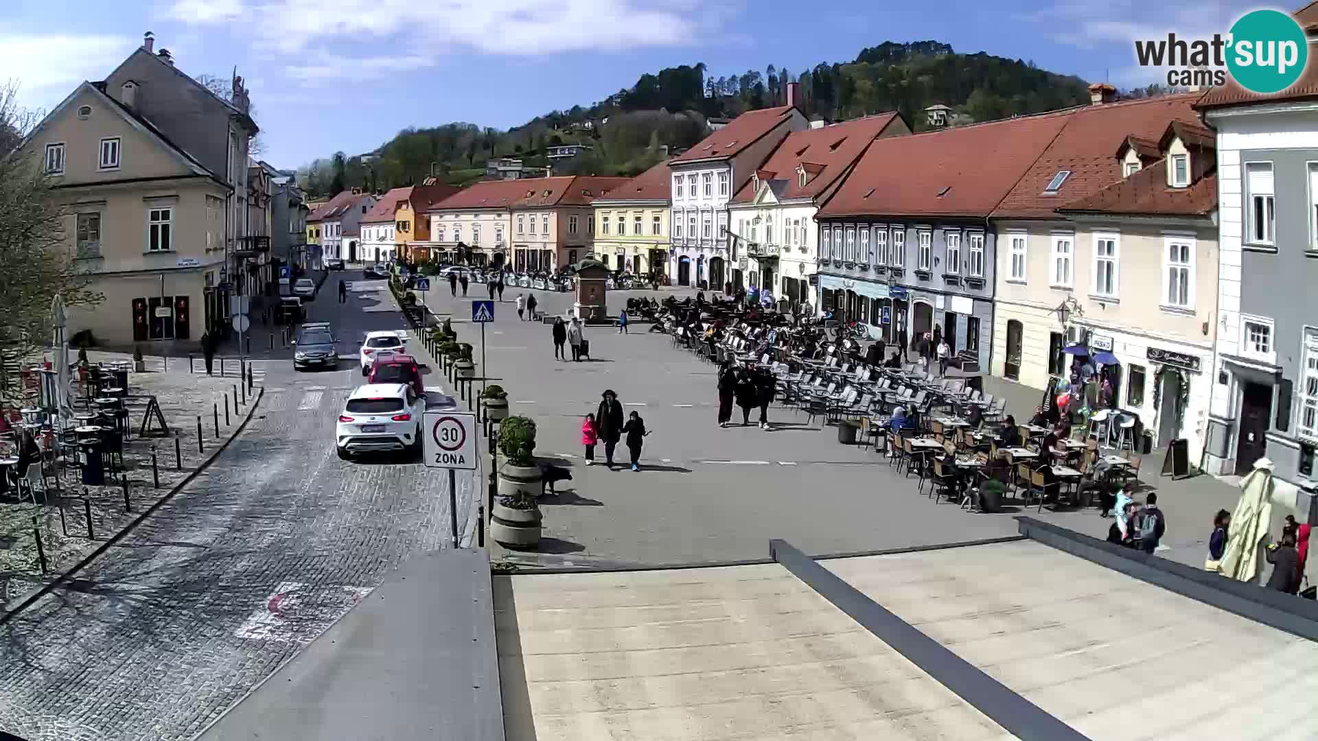 Samobor – Zentralen Platz von König Tomislav gewidmet