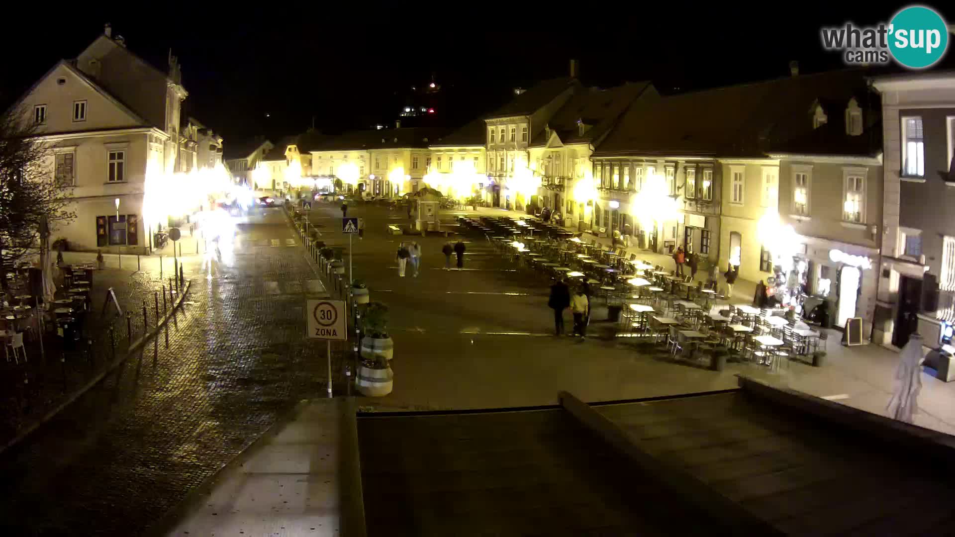 Samobor – Place centrale dédié au roi Tomislav