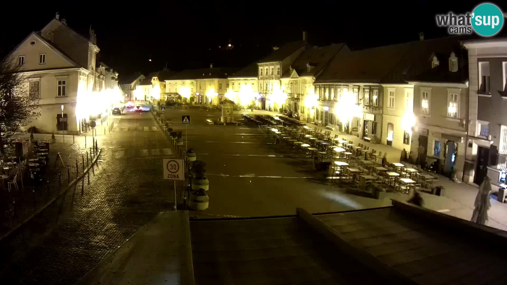 Samobor – Place centrale dédié au roi Tomislav