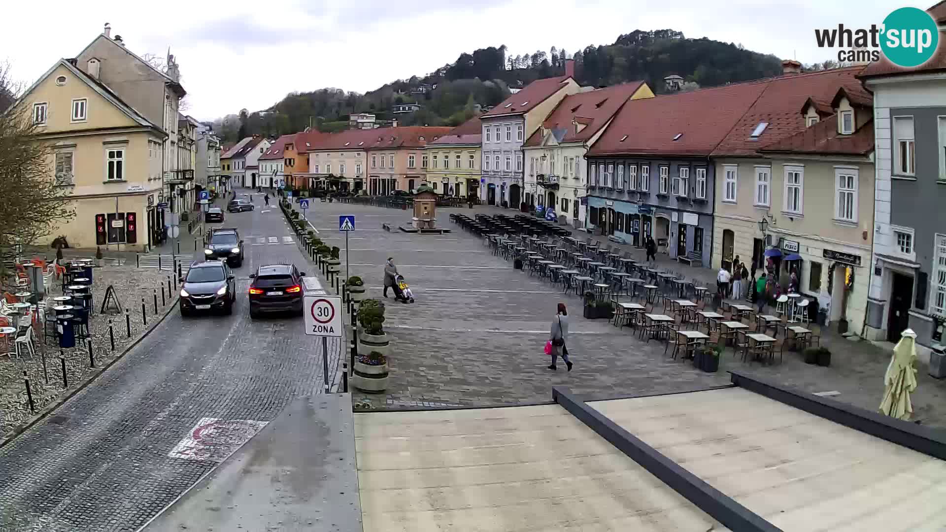 Samobor – Zentralen Platz von König Tomislav gewidmet
