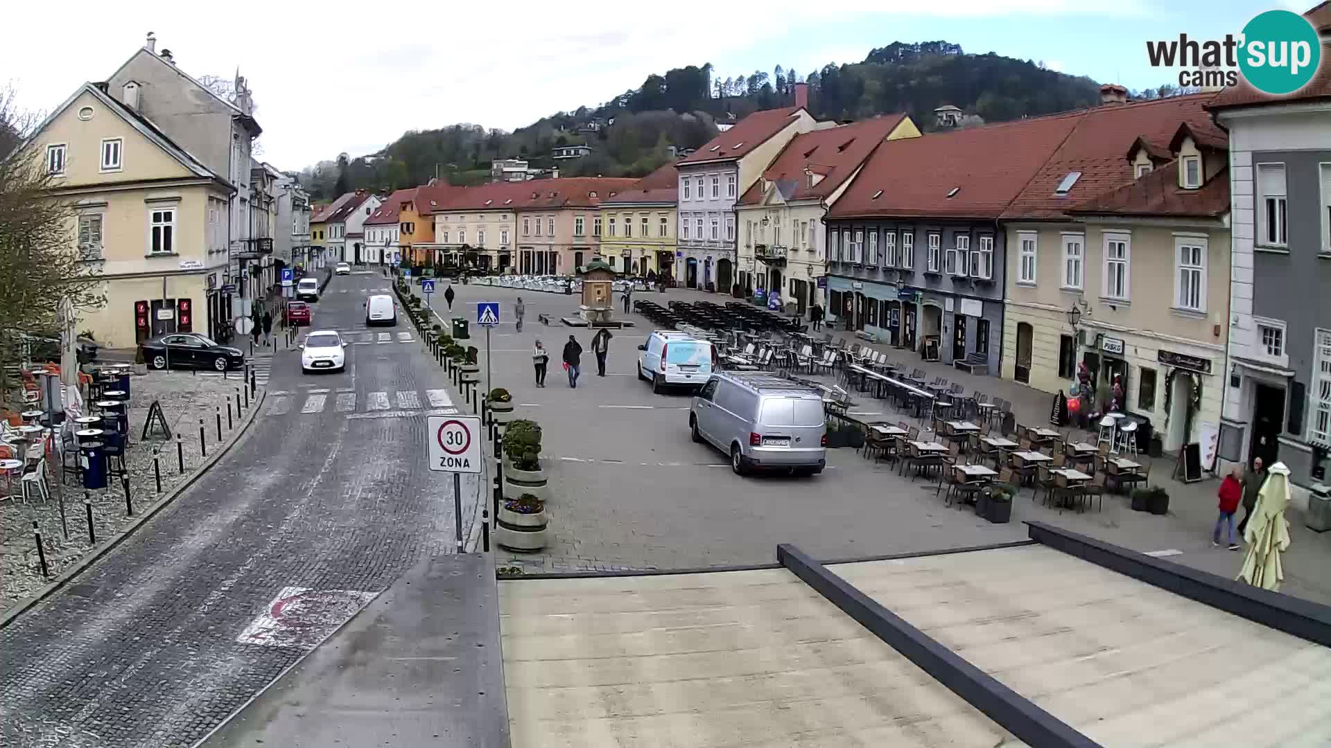 Samobor – Zentralen Platz von König Tomislav gewidmet