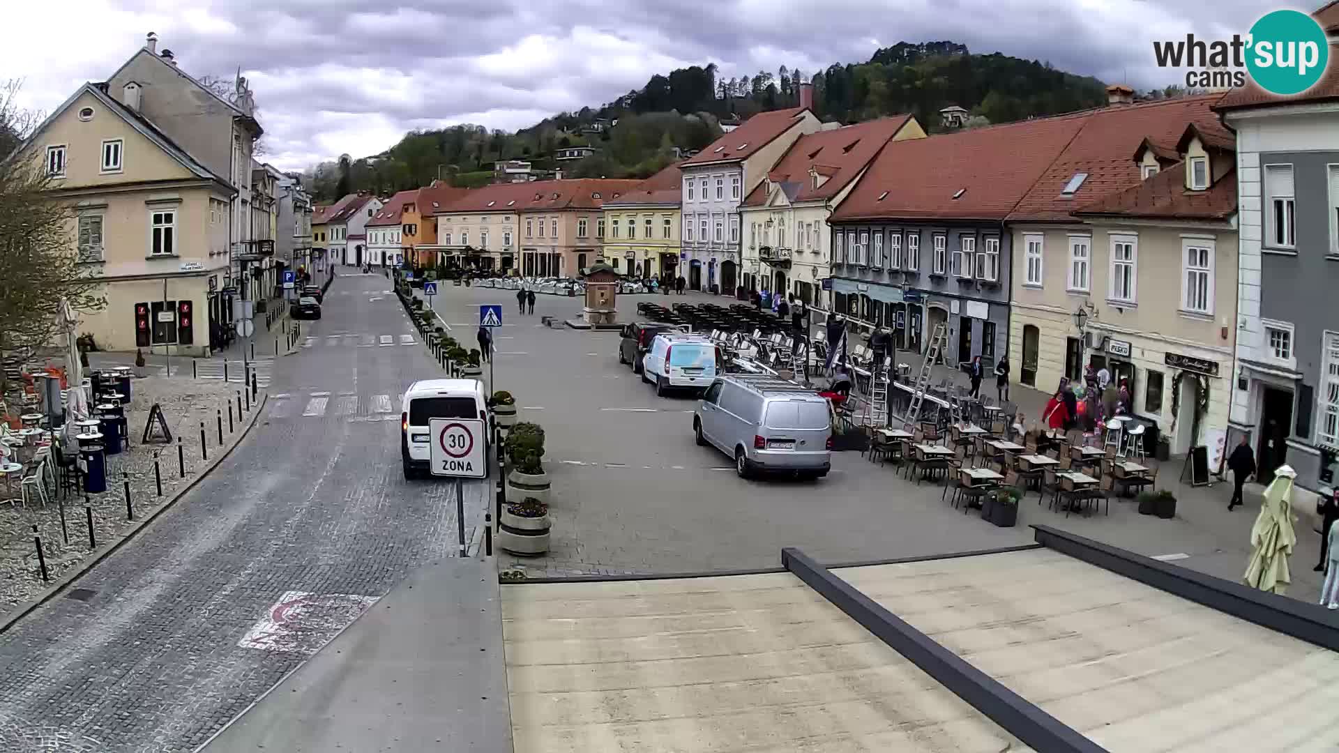 Samobor – Zentralen Platz von König Tomislav gewidmet