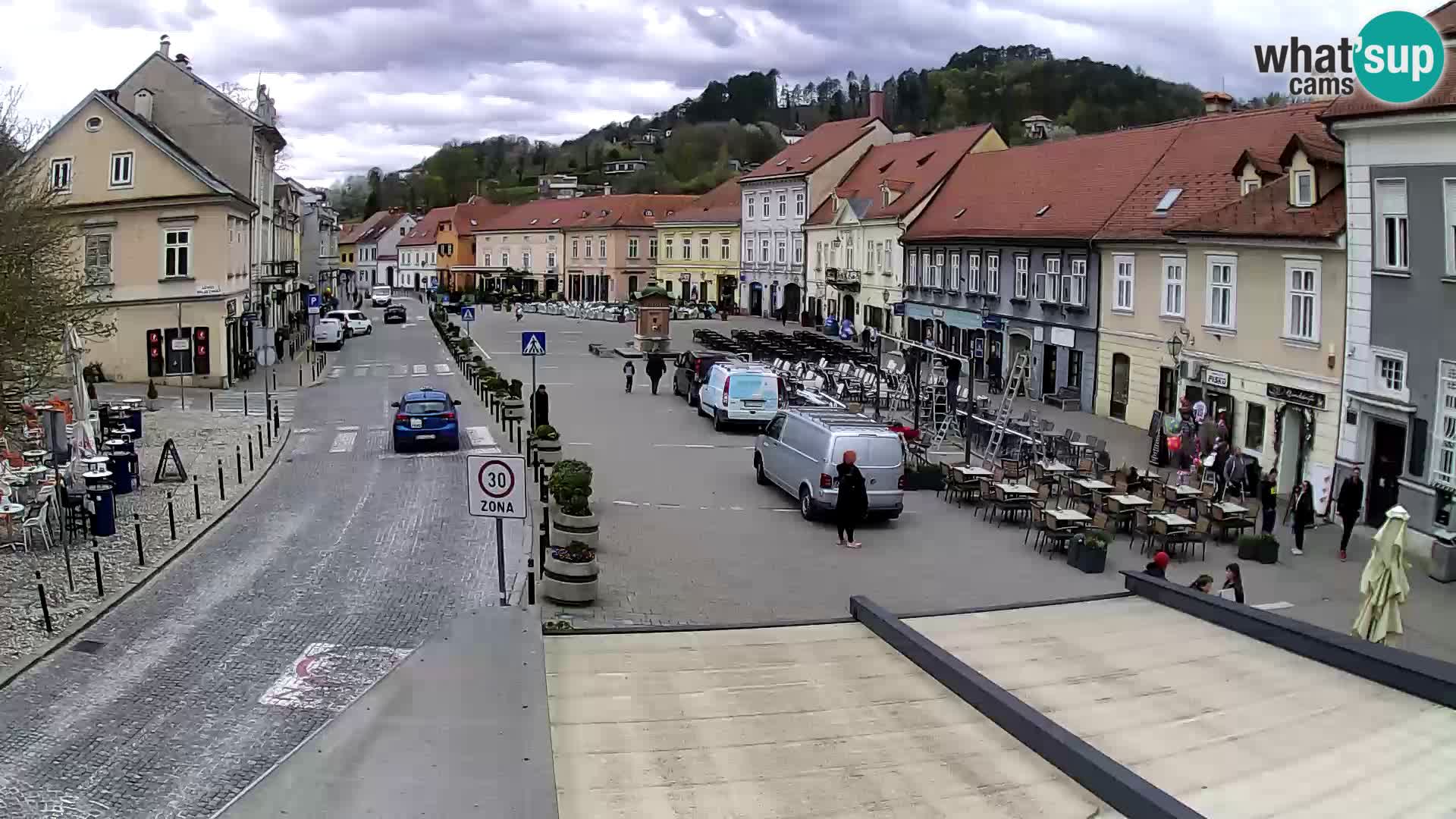 Samobor – Zentralen Platz von König Tomislav gewidmet