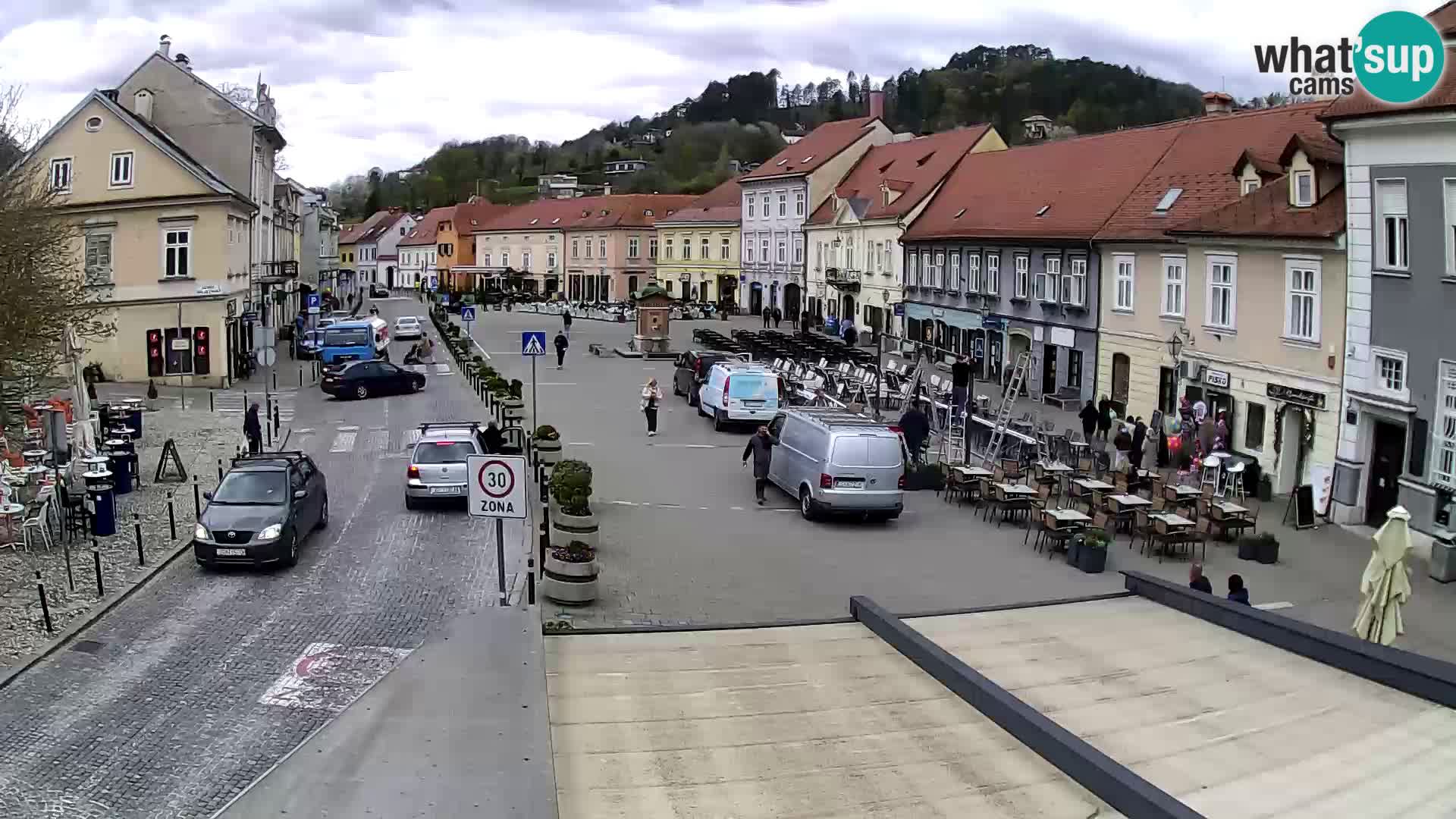 Samobor – Plaza central dedicado al rey Tomislav