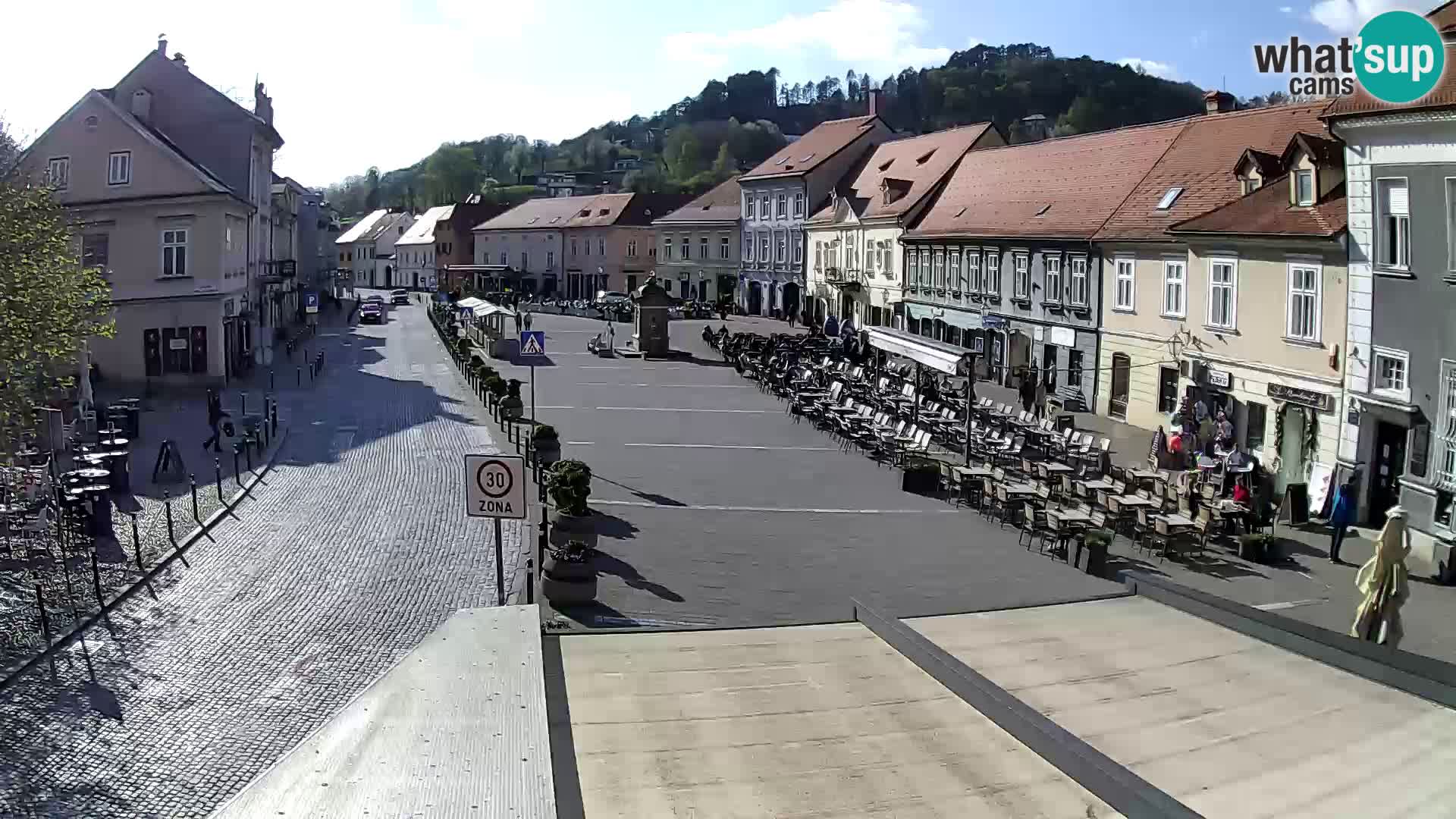 Samobor – Zentralen Platz von König Tomislav gewidmet